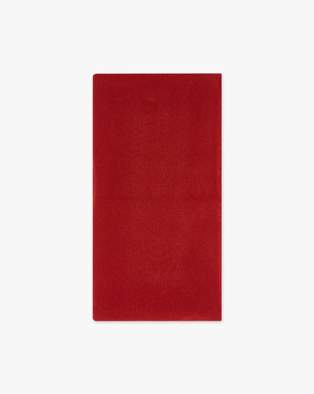 Women's Essential Maxi Scarf - Red Cashmere