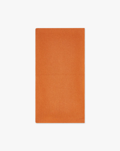 Women's Essential Maxi Scarf - Orange Cashmere