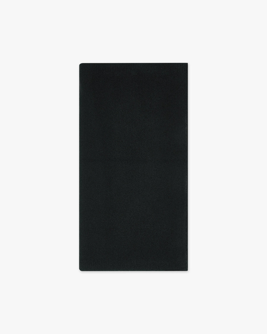 Women's Essential Maxi Scarf - Black Cashmere