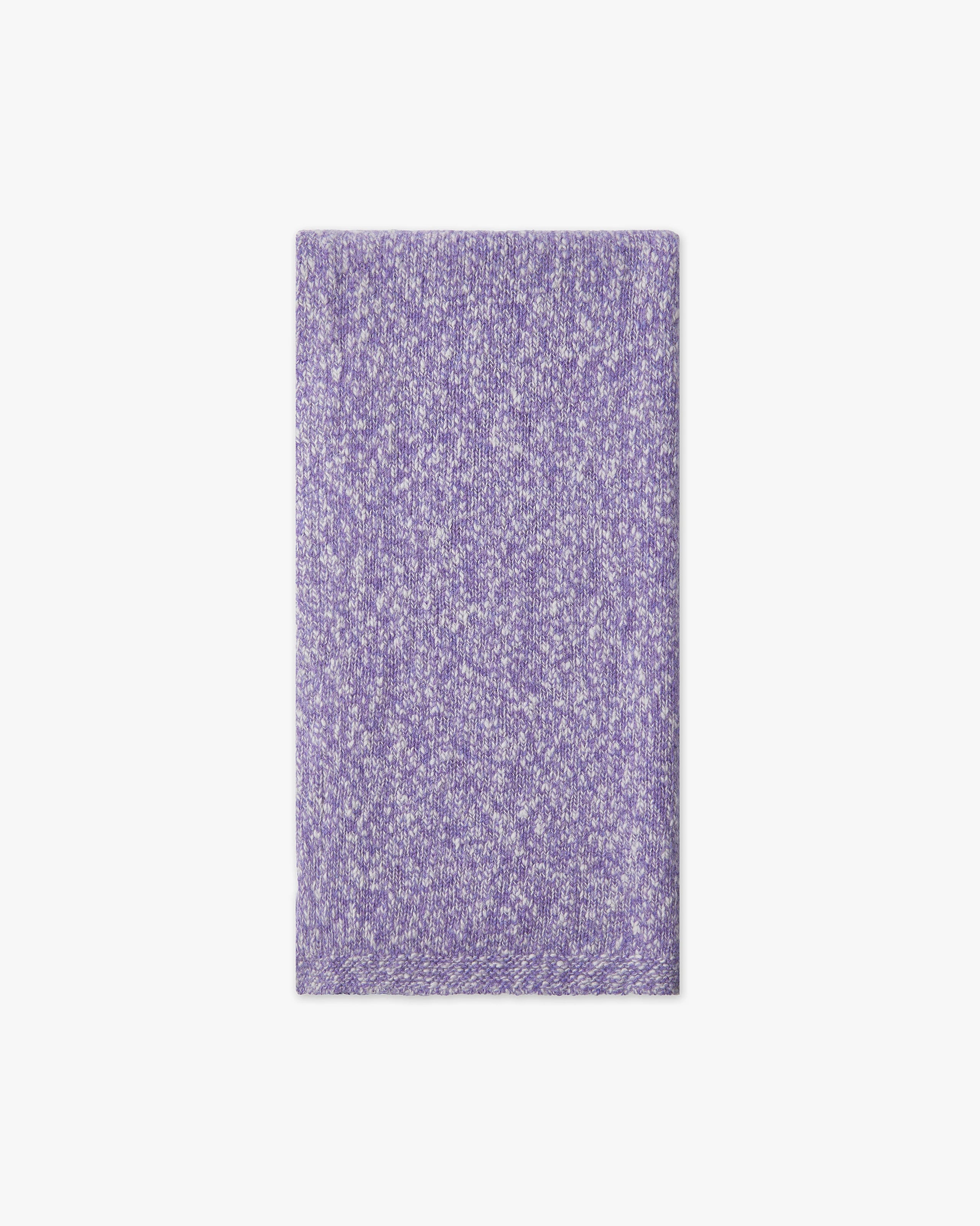 Women's Mouliné Maxi Scarf - Purple Lana / Cashmere