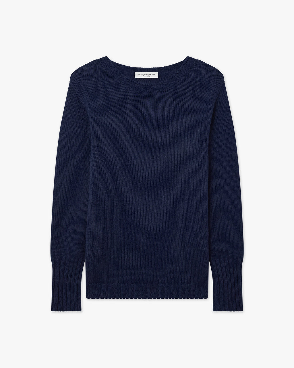 Women's Merano Crew Neck Sweater - Blue Cashmere