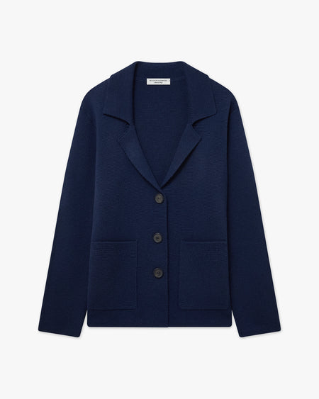 Women's Milford Blazer - Blue Merino
