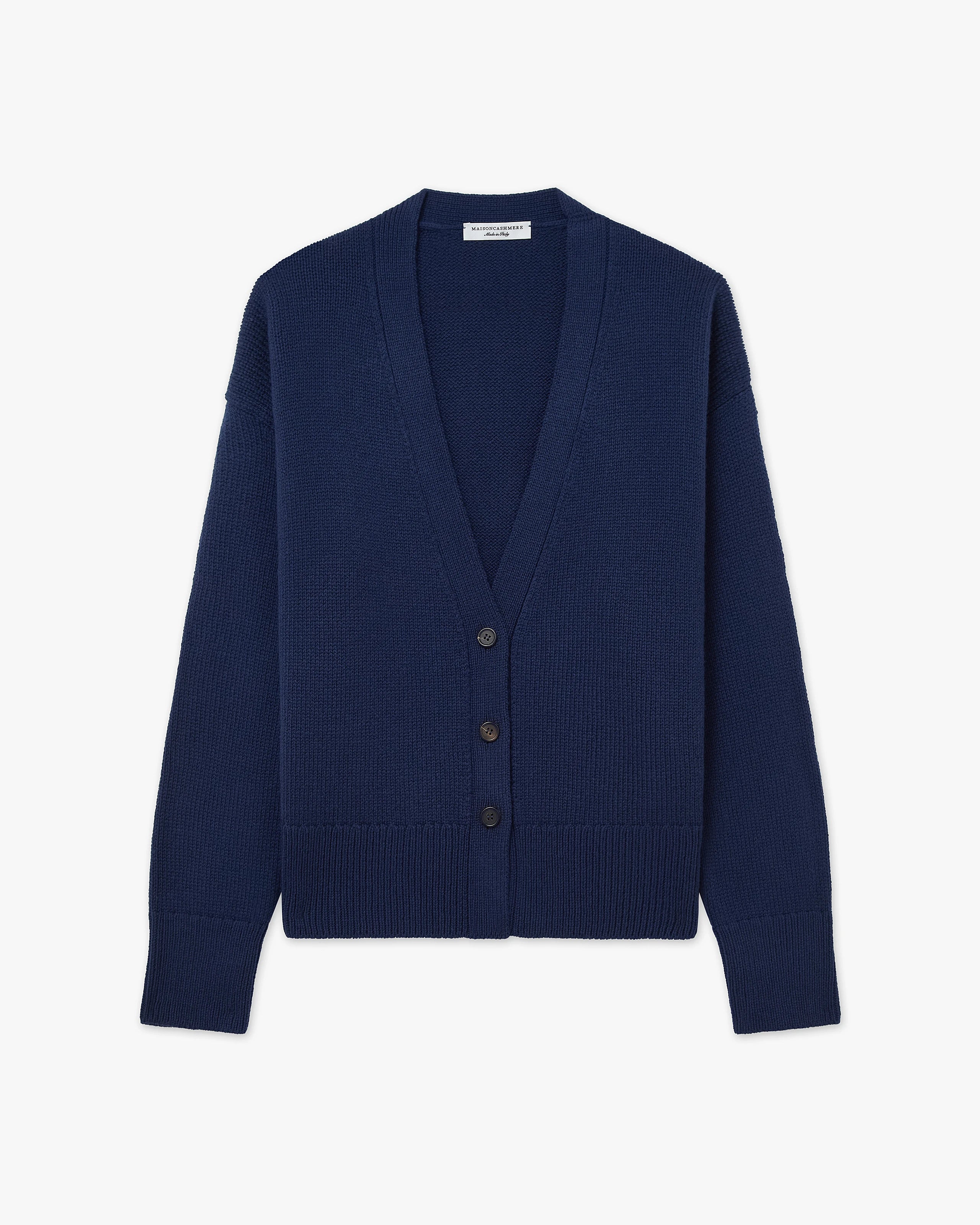 Women's Funes Cardigan - Blue Merino