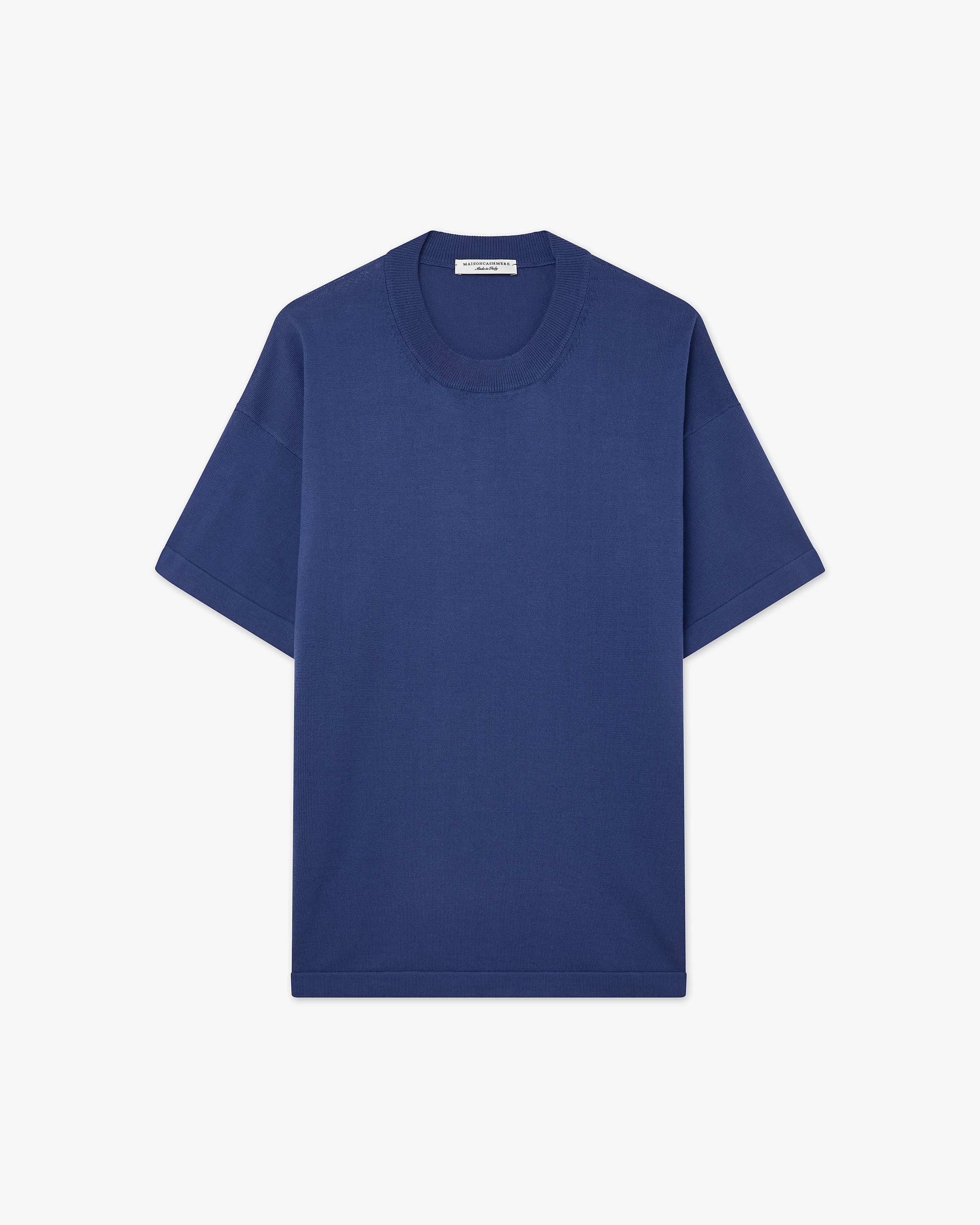 Women's Oasi Maxi Tee - Blue Cotone