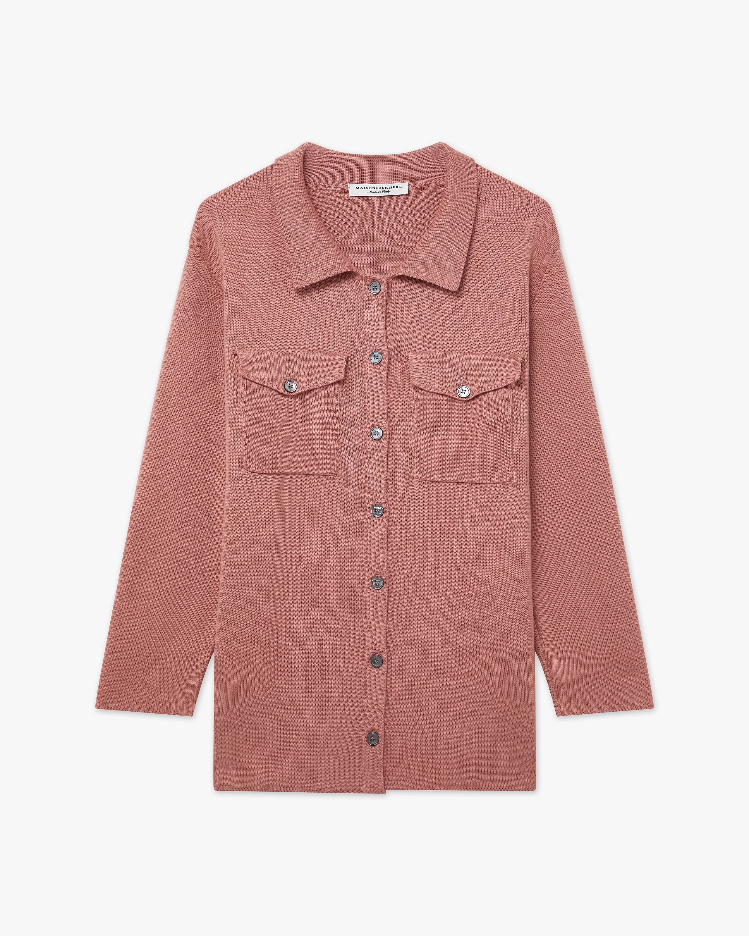 Oasi Shirt Sweater - Blush Cotone