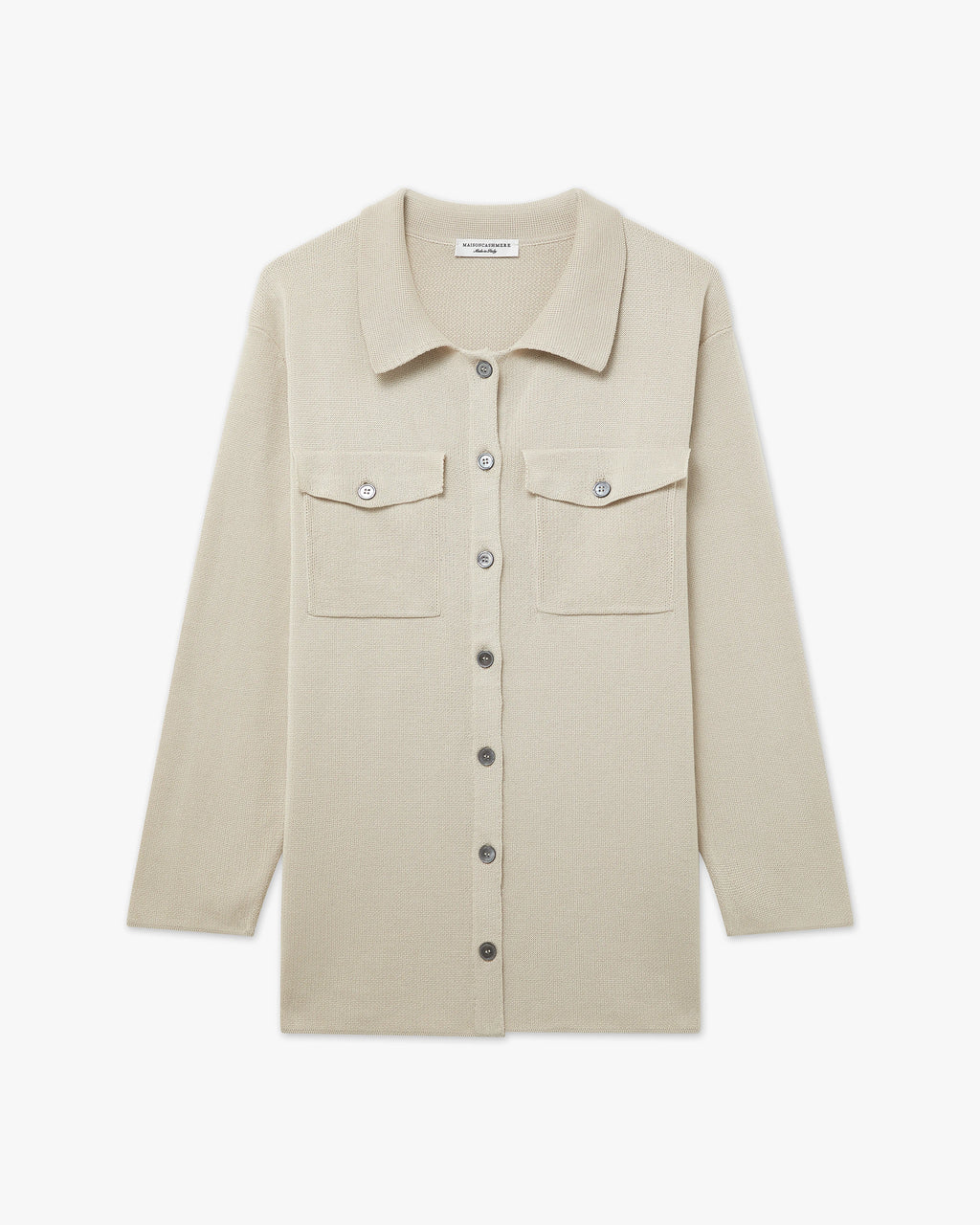 Oasi Shirt Sweater - Beige Cotone
