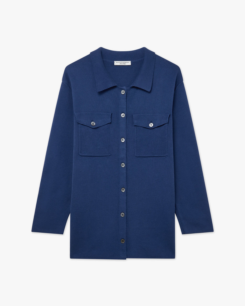 Oasi Shirt Sweater - Blue Cotone