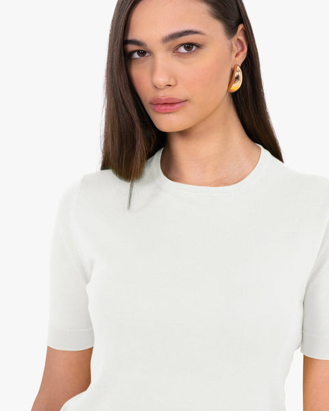 Women's Oasi Tee - White Cotone