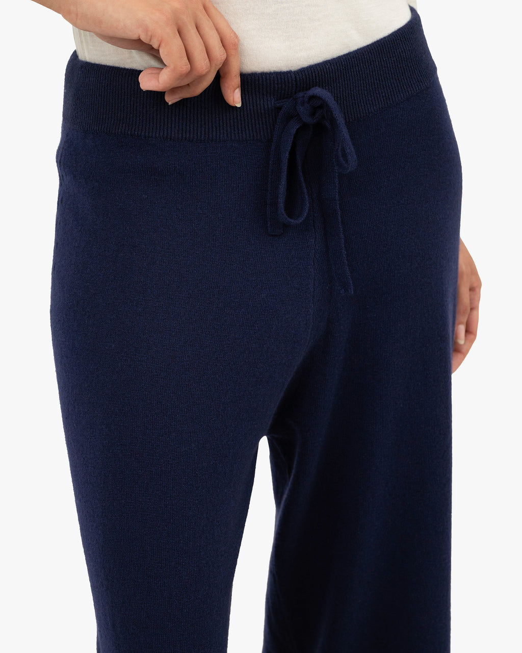 Palazzo Sweatpants - Blue Cashmere