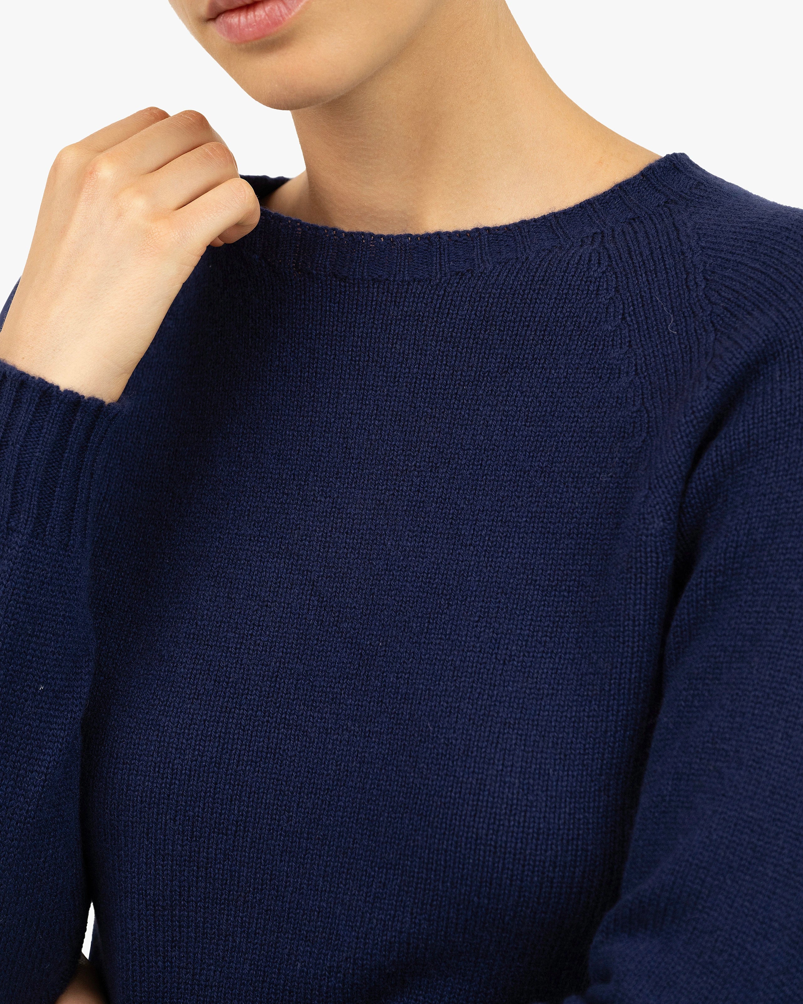Women's Parksville Crew Neck Sweater - Blue Cashmere