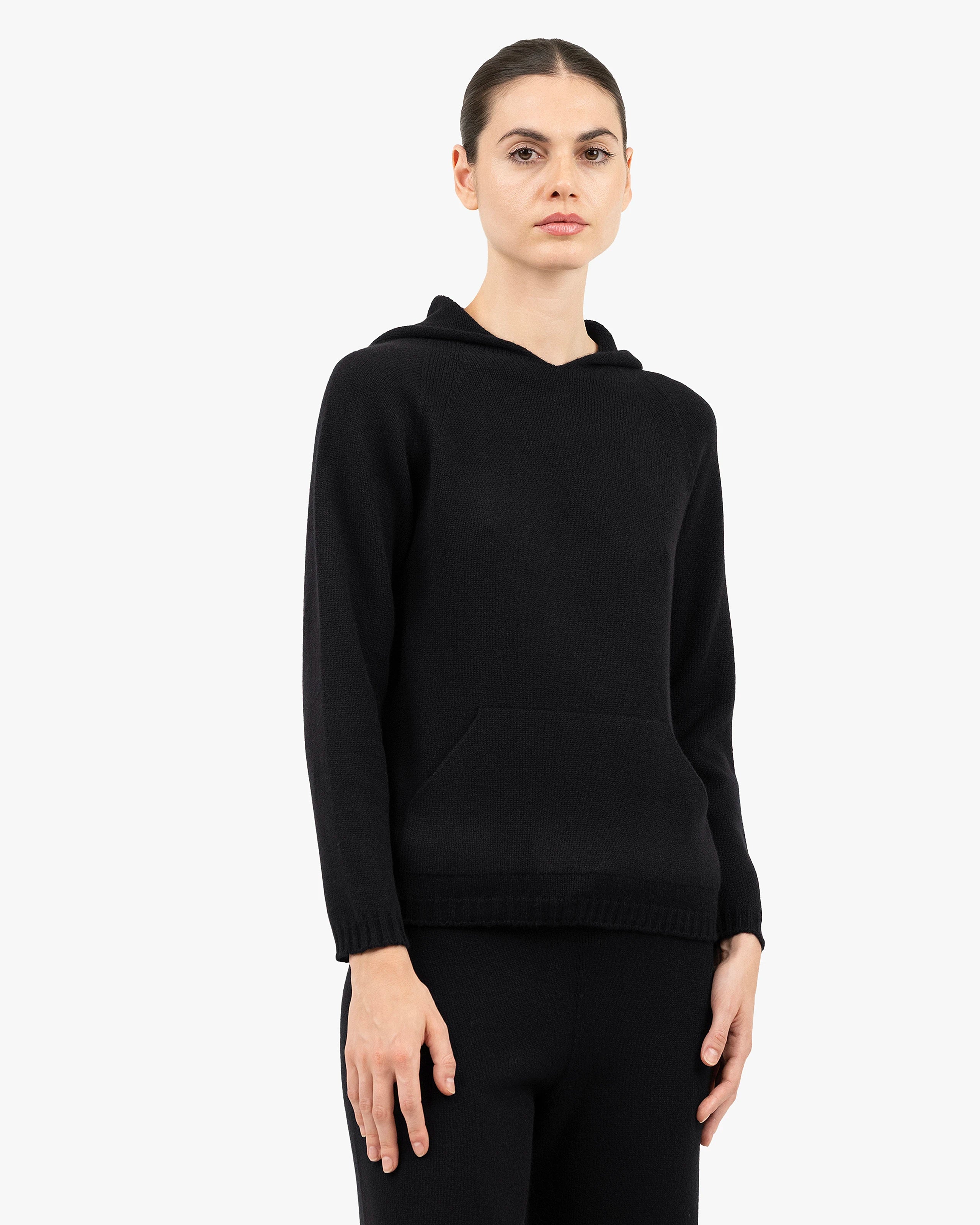 Women's Parksville Hoodie - Black Cashmere