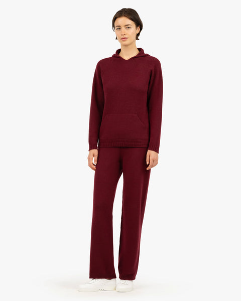 Women's Parksville Hoodie - Bordeaux Cashmere