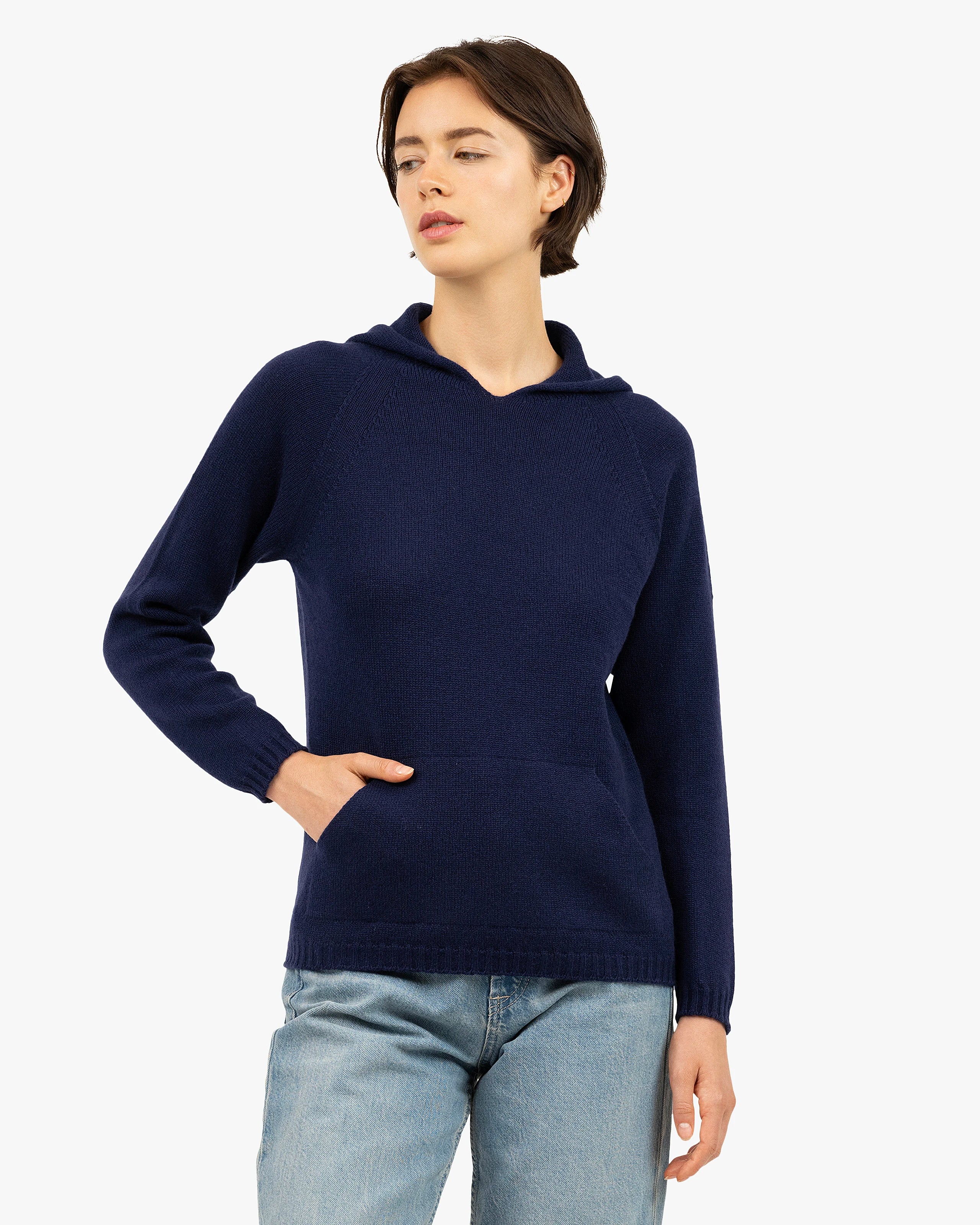 Women's Parksville Hoodie - Blue Cashmere
