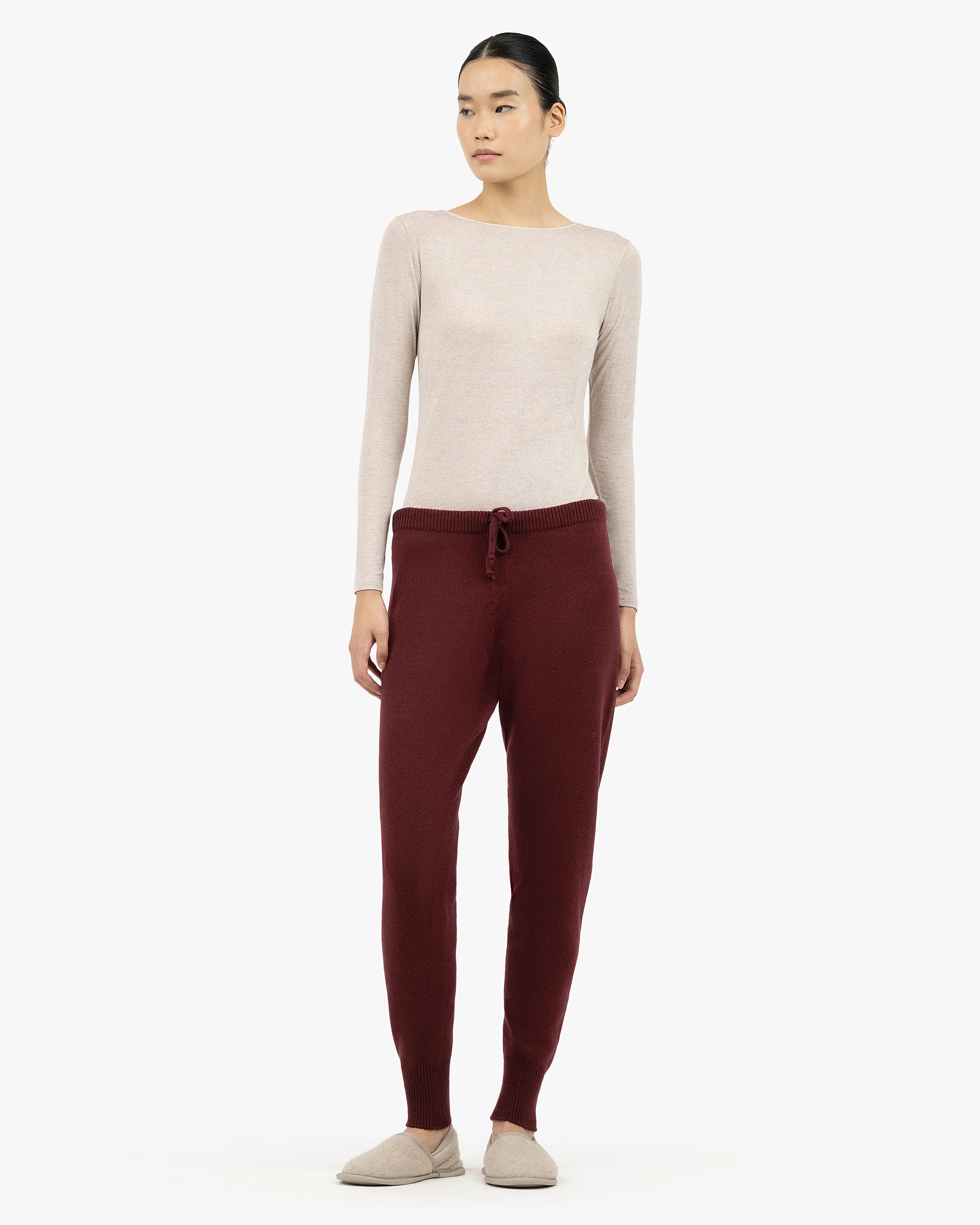 Women's Parksville Joggers - Bordeaux Cashmere