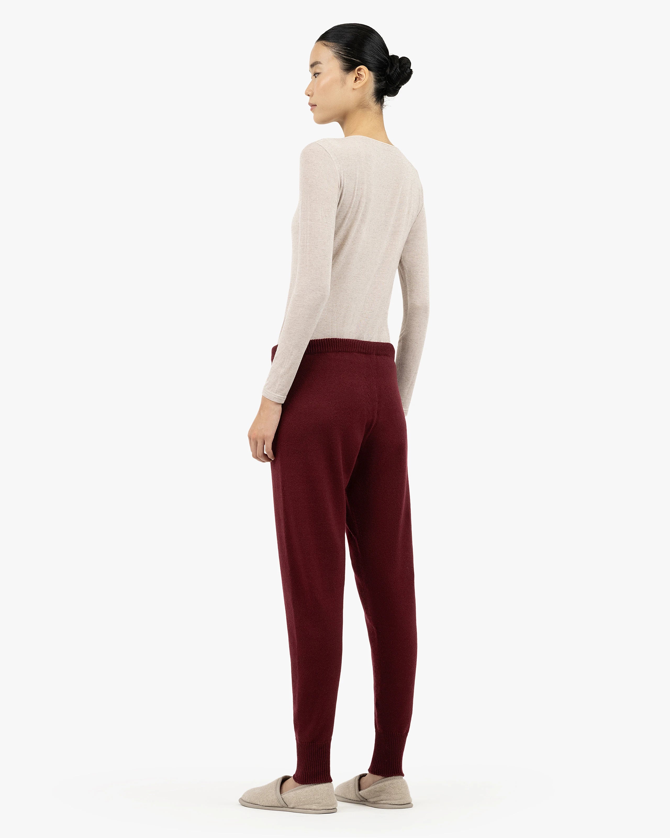 Women's Parksville Joggers - Bordeaux Cashmere
