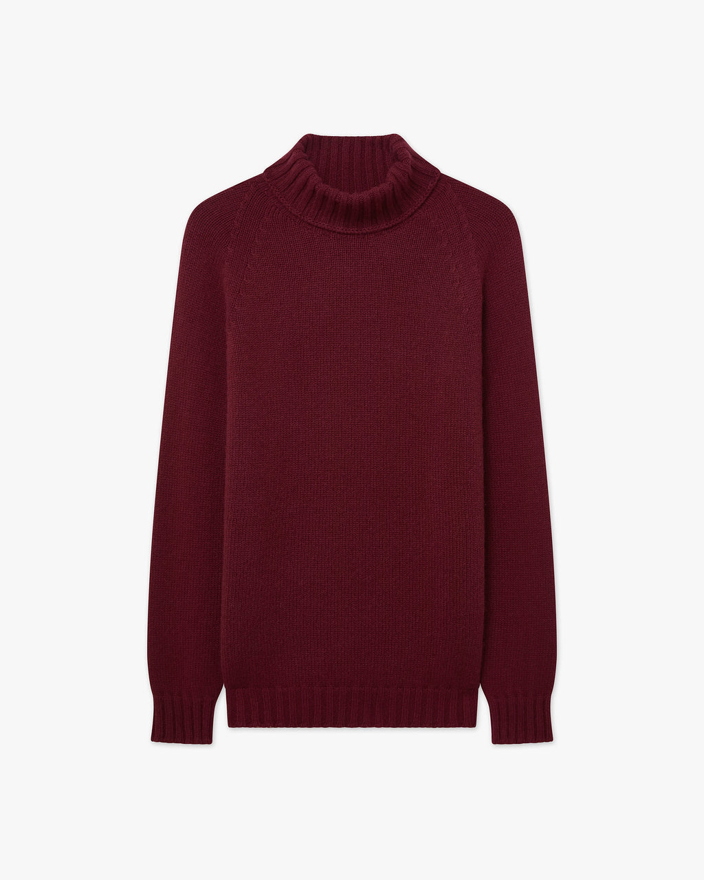 Women's Parksville Turtleneck Sweater - Bordeaux Cashmere