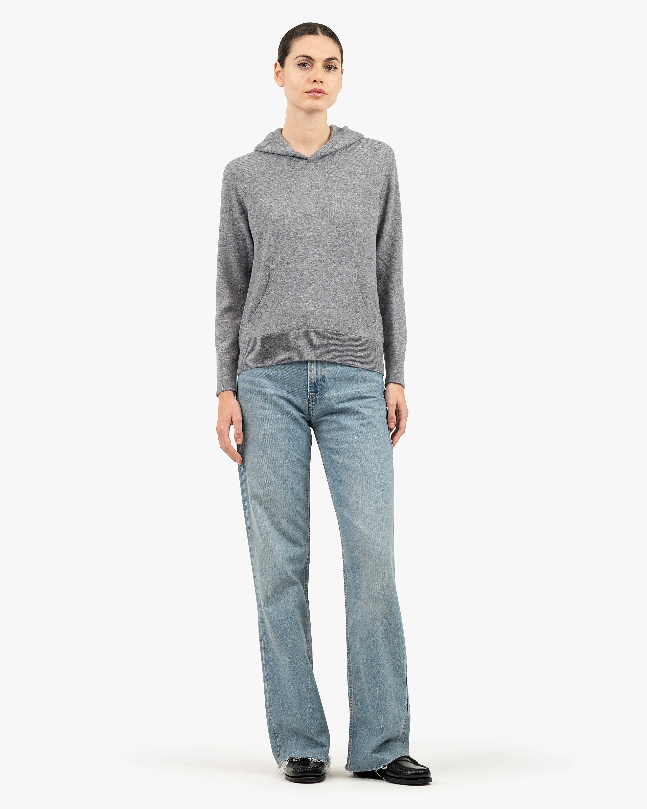 Women's Salò Hoodie - Medium Grey Cashmere