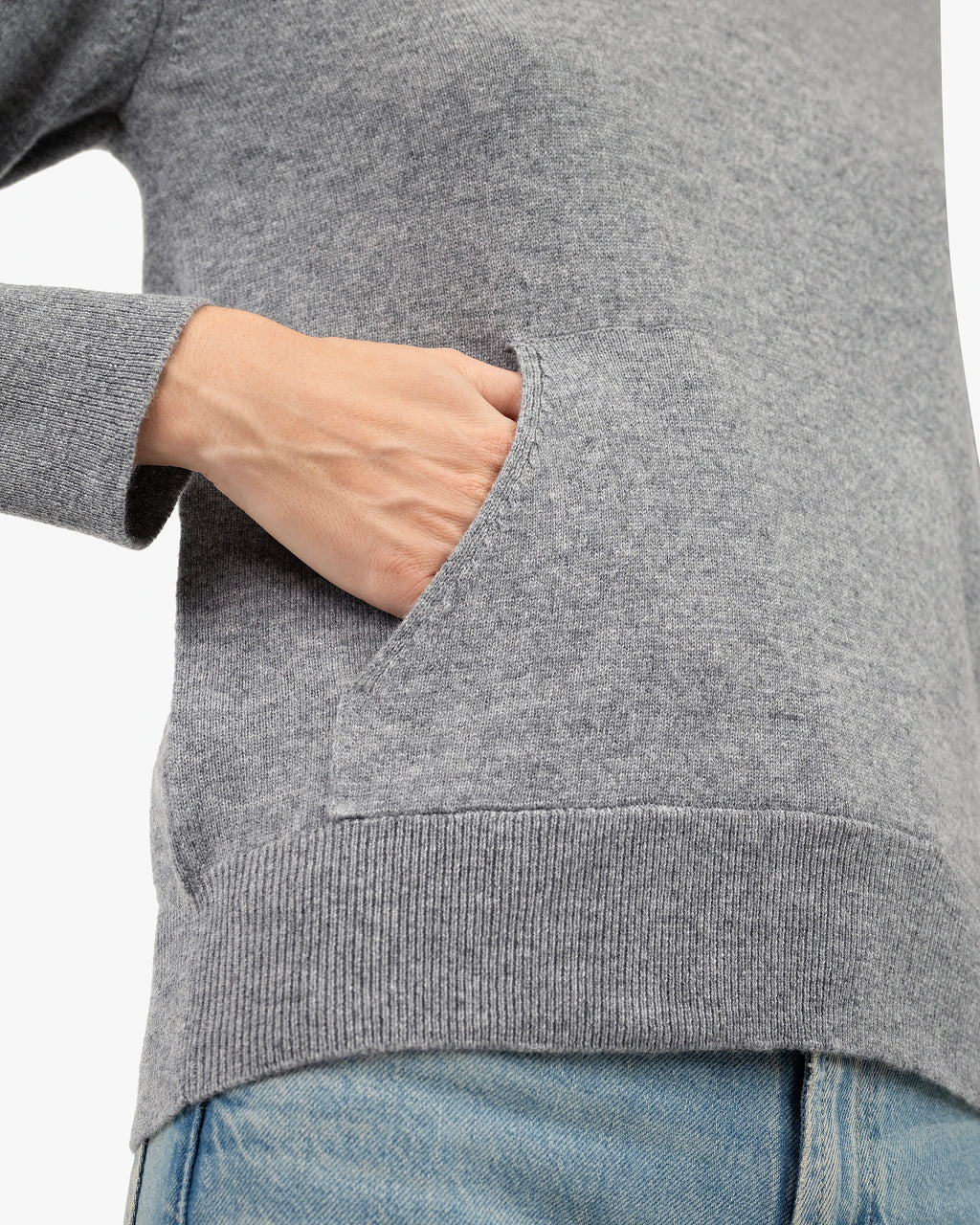 Women's Salò Hoodie - Medium Grey Cashmere