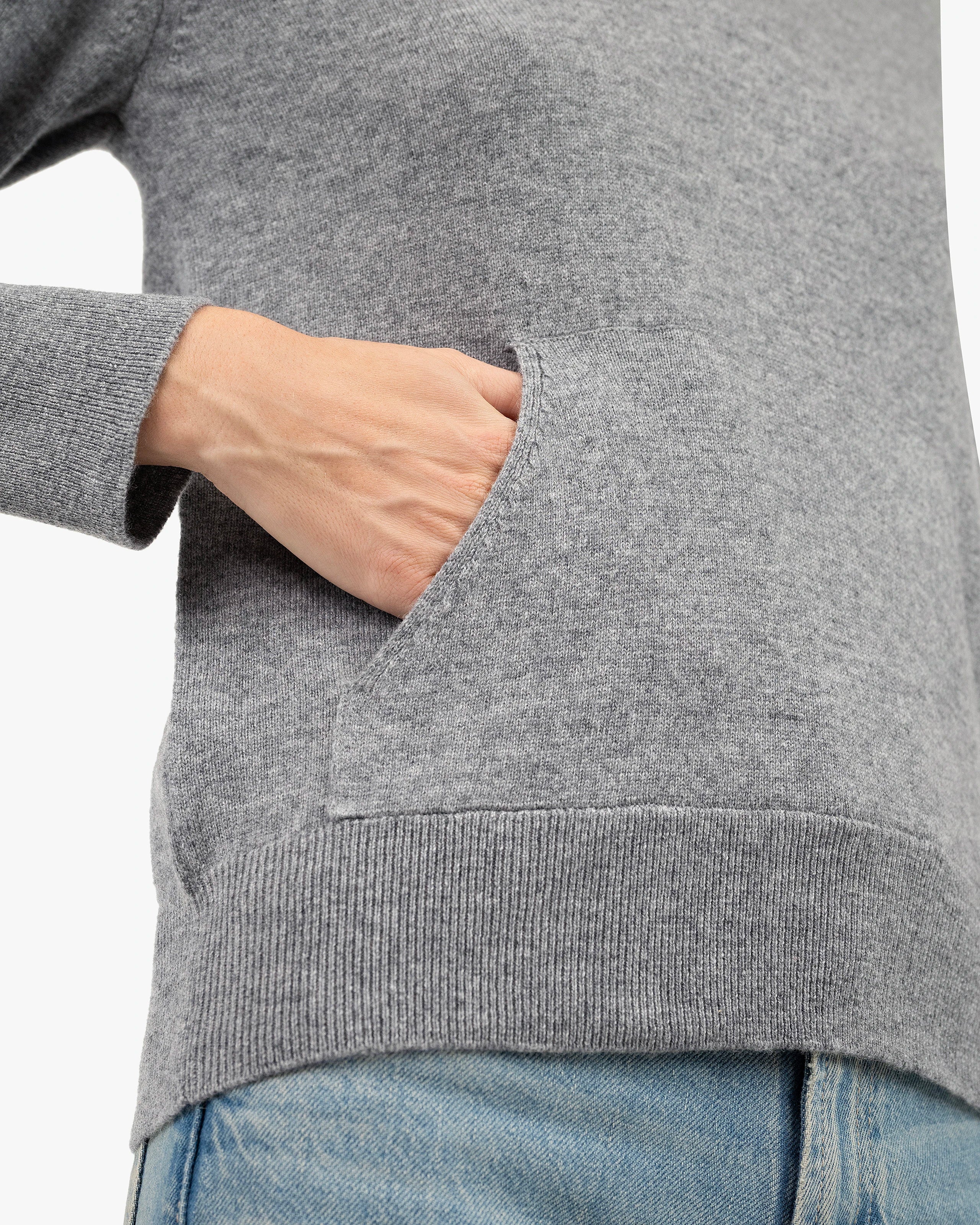 Women's Salò Hoodie - Medium Grey Cashmere