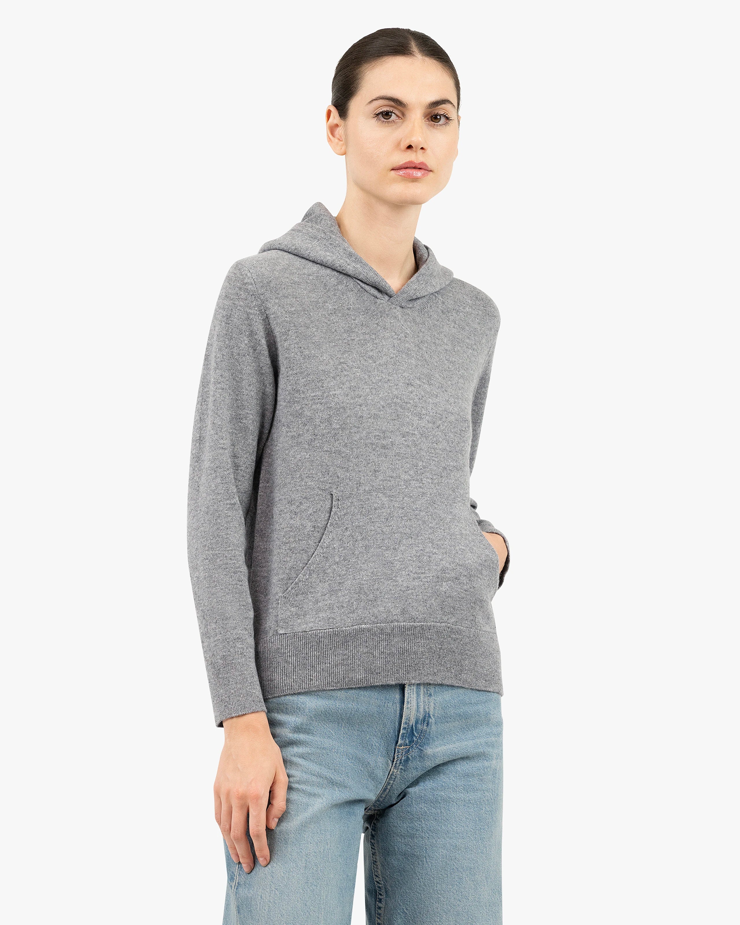 Women's Salò Hoodie - Medium Grey Cashmere