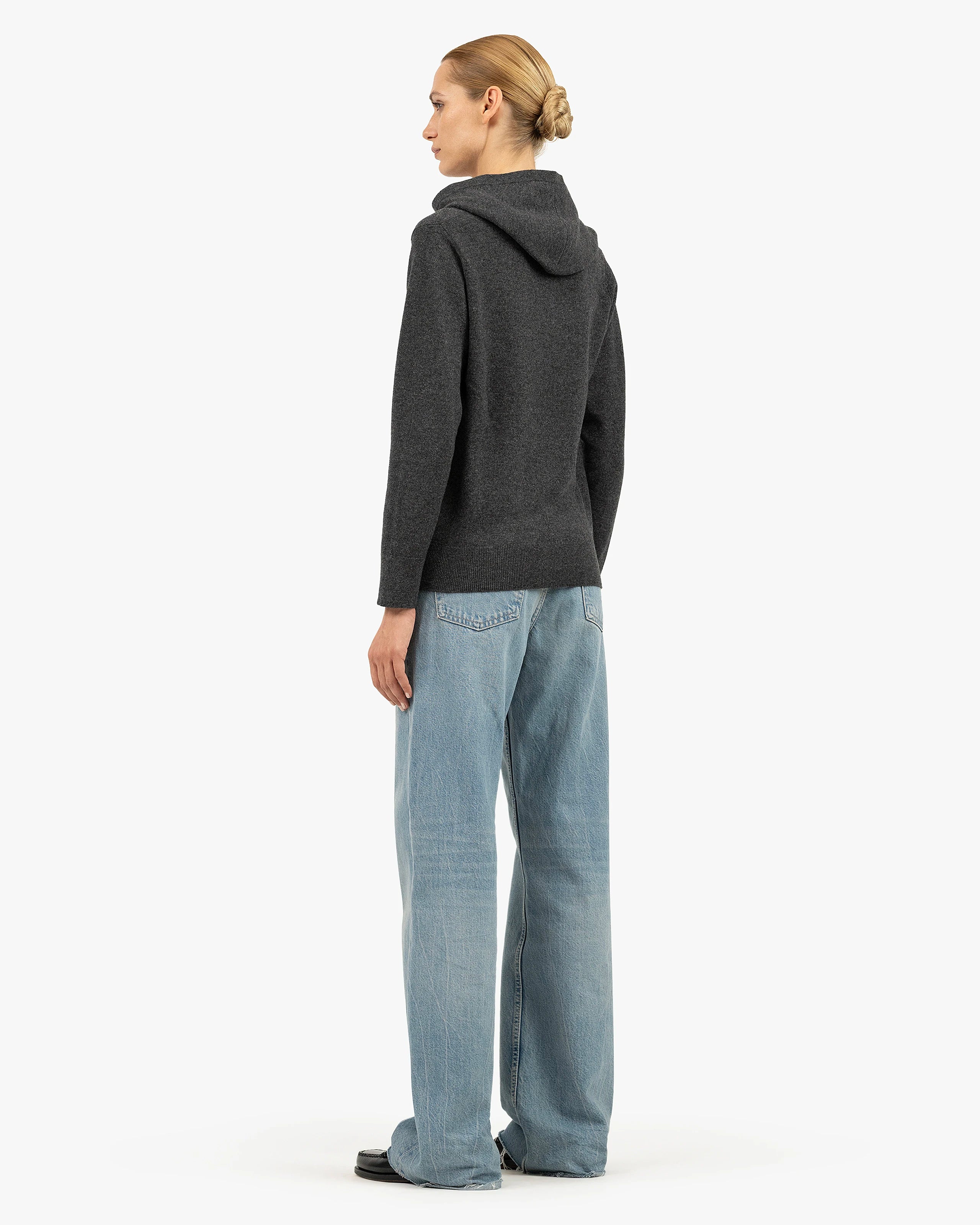 Women's Salò Hoodie - Charcoal Cashmere