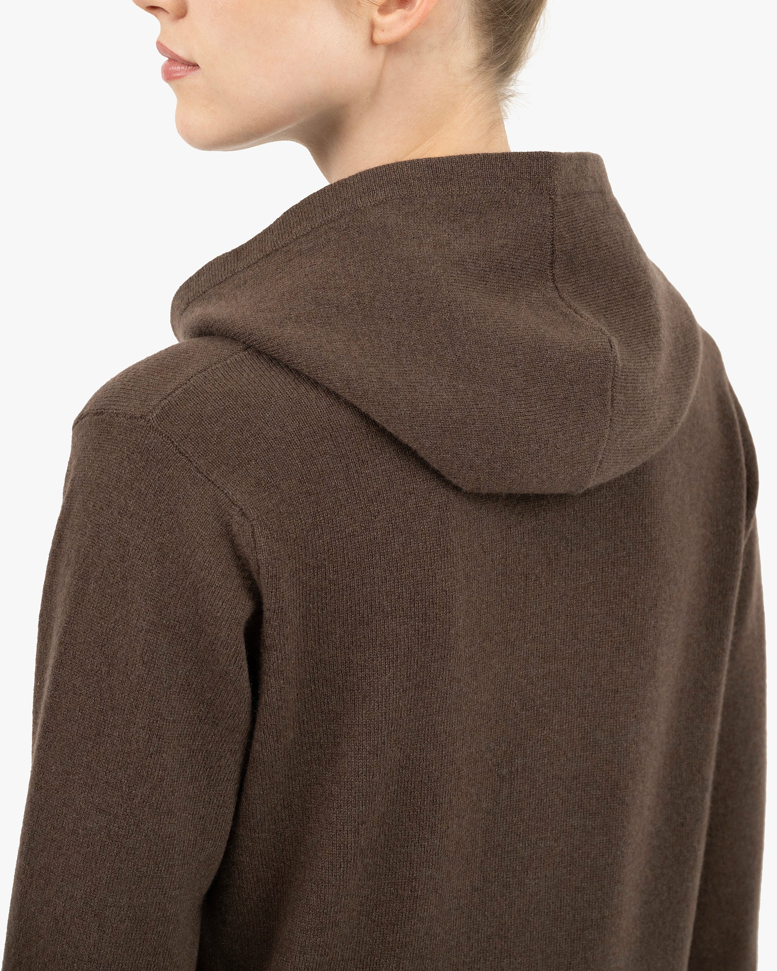Women's Salò Hoodie - Brown Cashmere