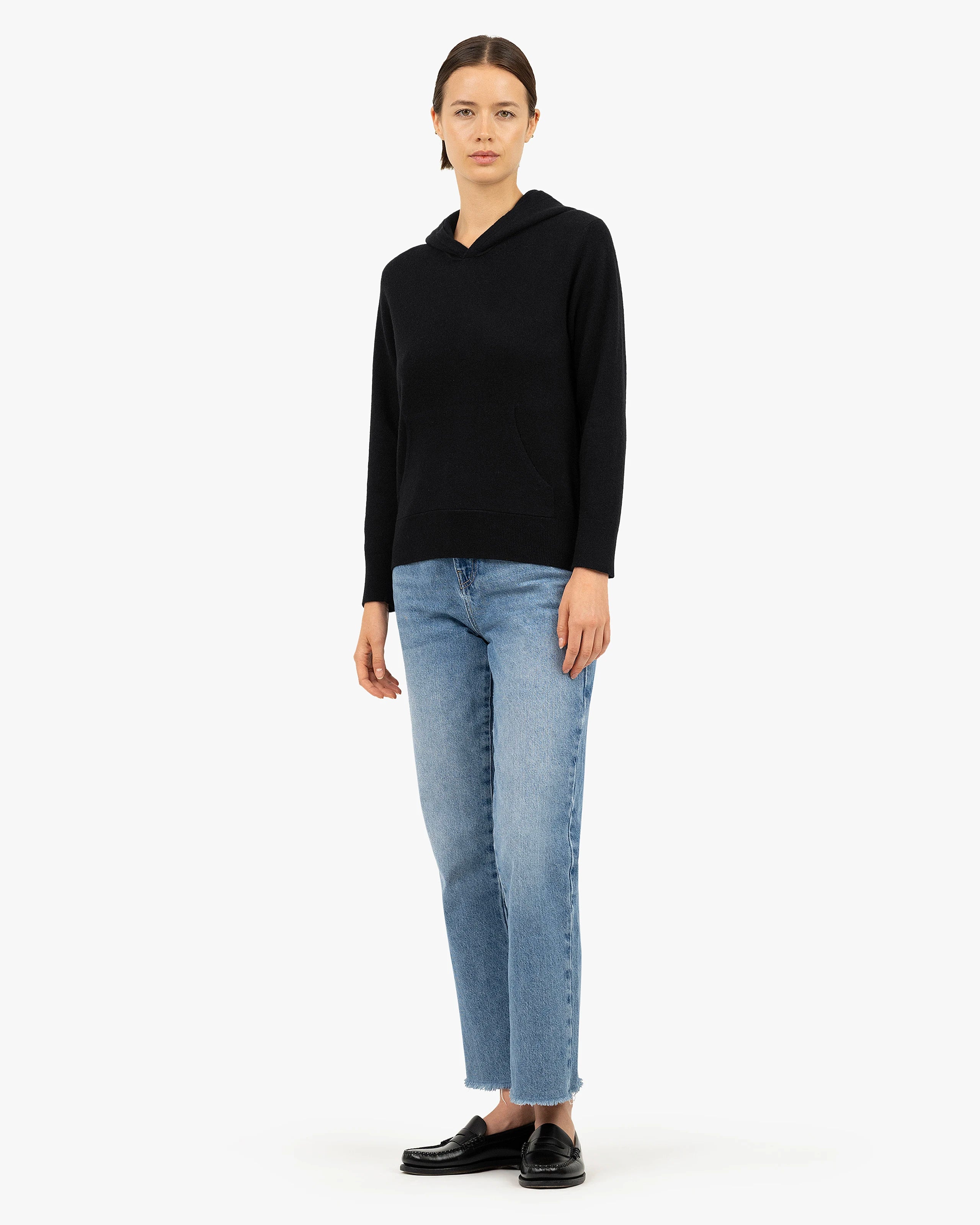 Women's Salò Hoodie - Black Cashmere
