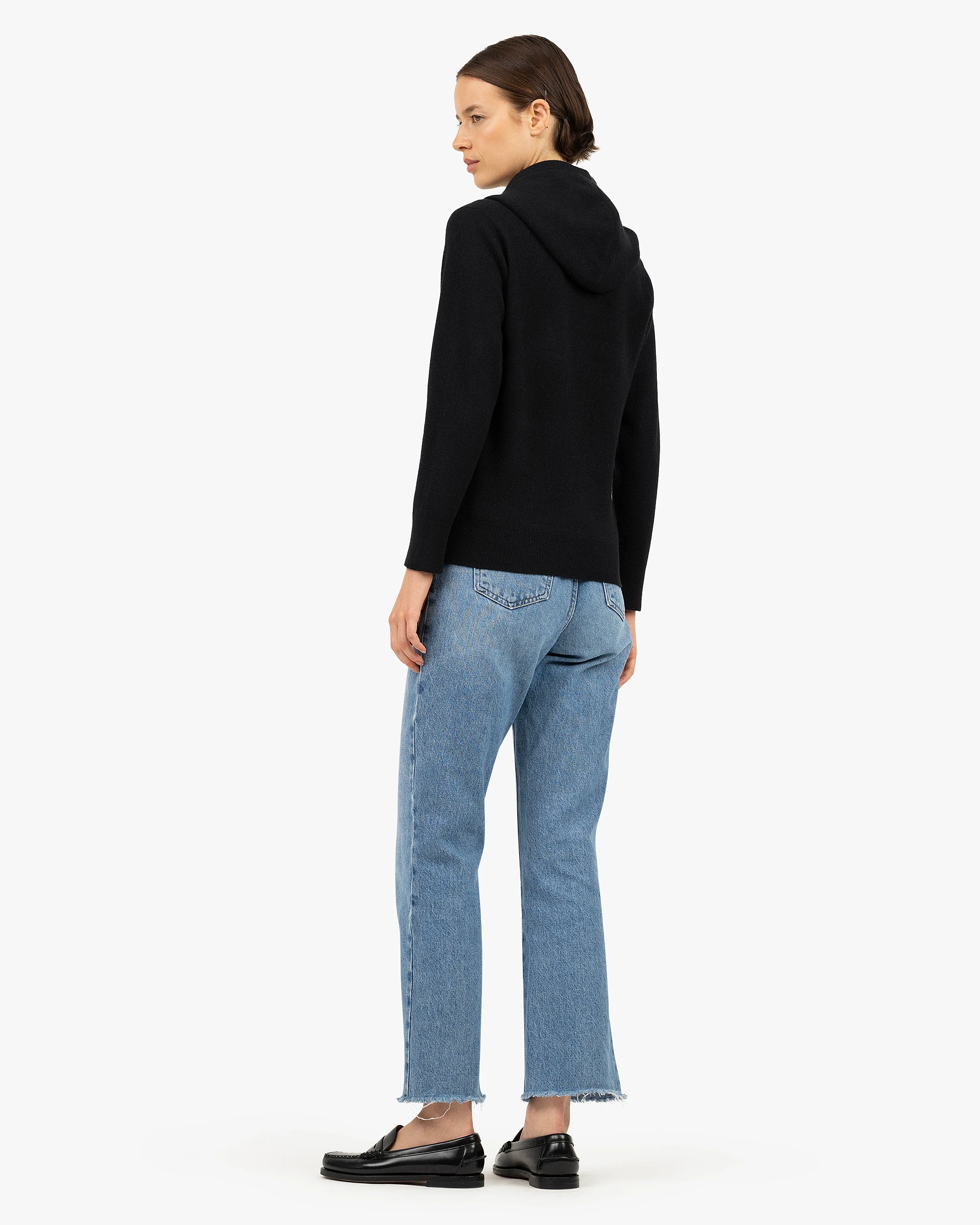 Women's Salò Hoodie - Black Cashmere