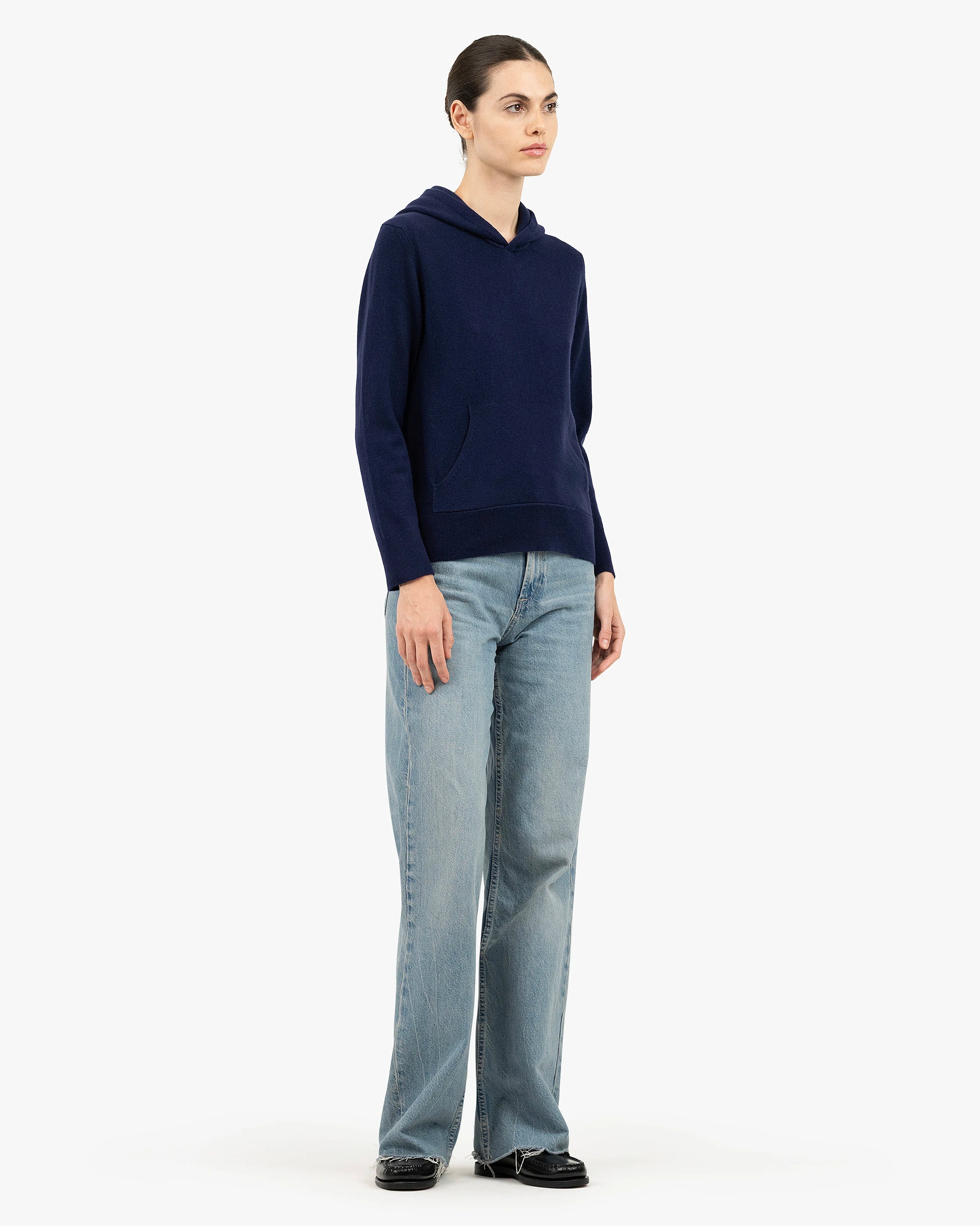 Women's Salò Hoodie - Blue Cashmere