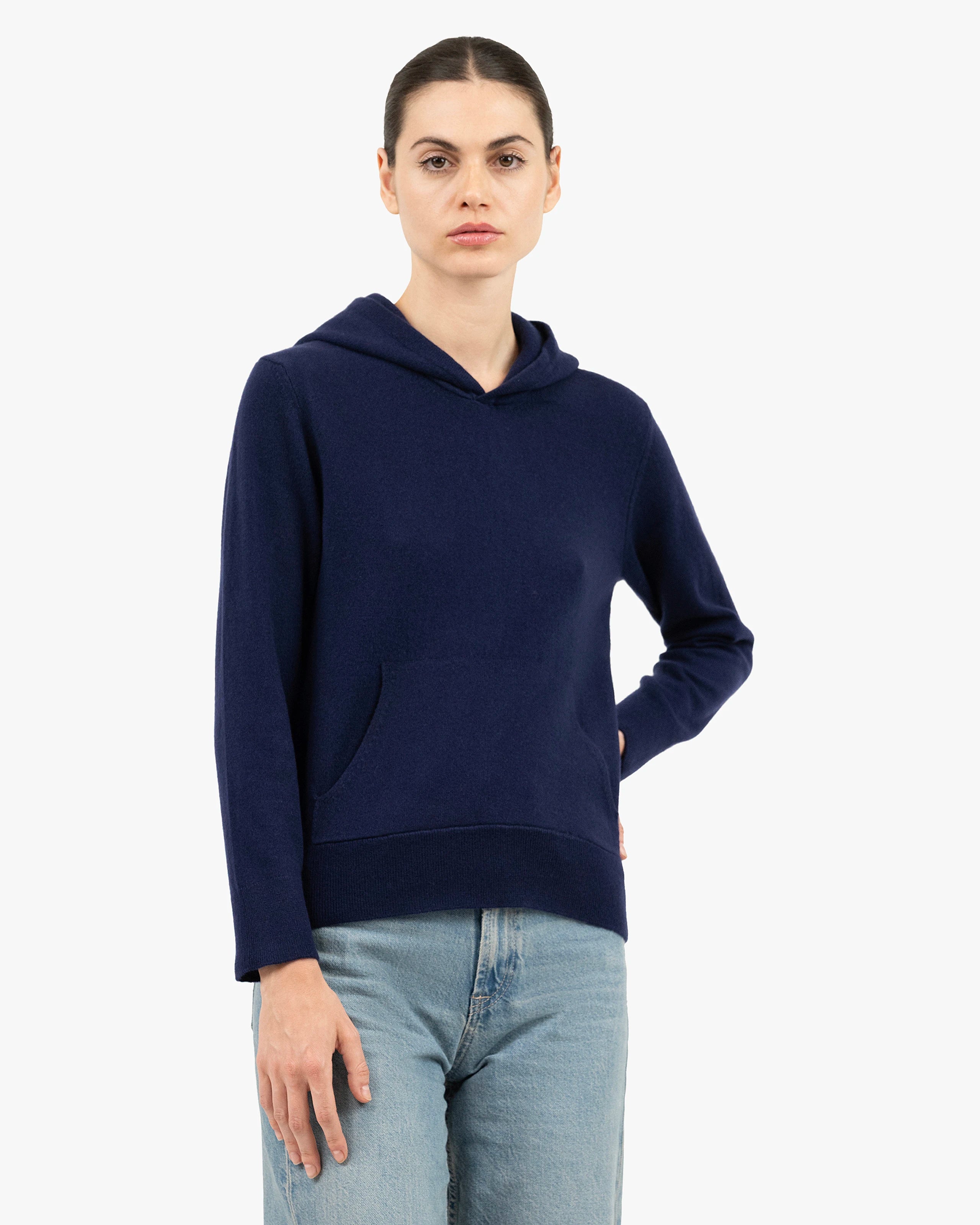 Women's Salò Hoodie - Blue Cashmere
