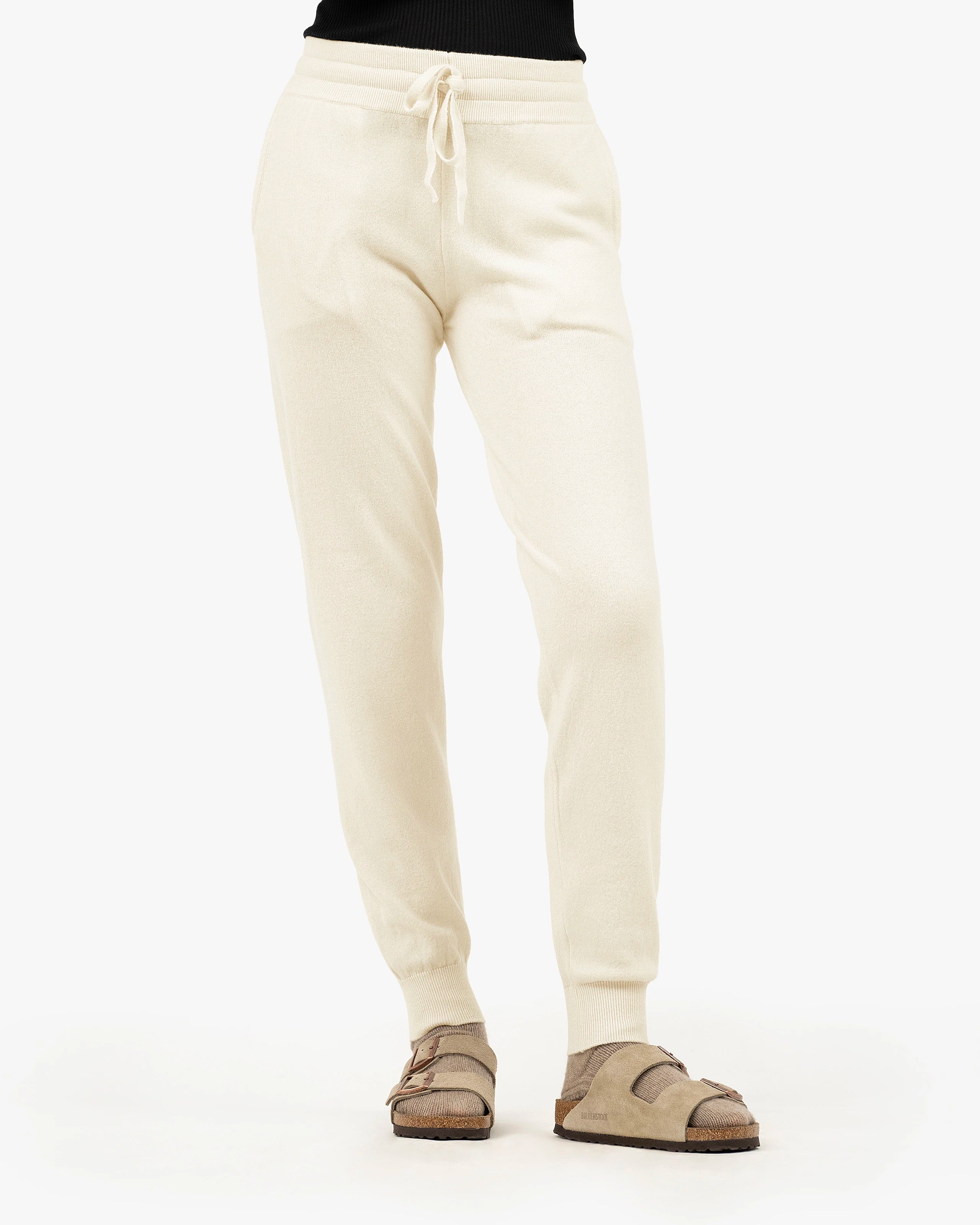 Women's Salò Joggers - White Cashmere