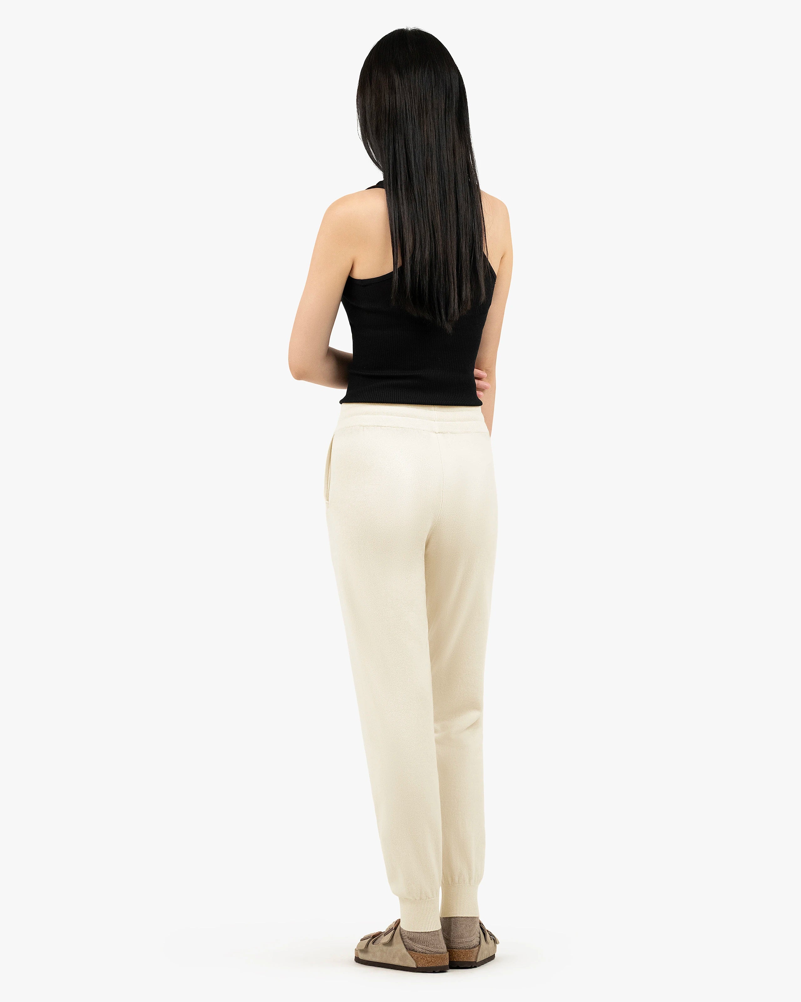 Women's Salò Joggers - White Cashmere