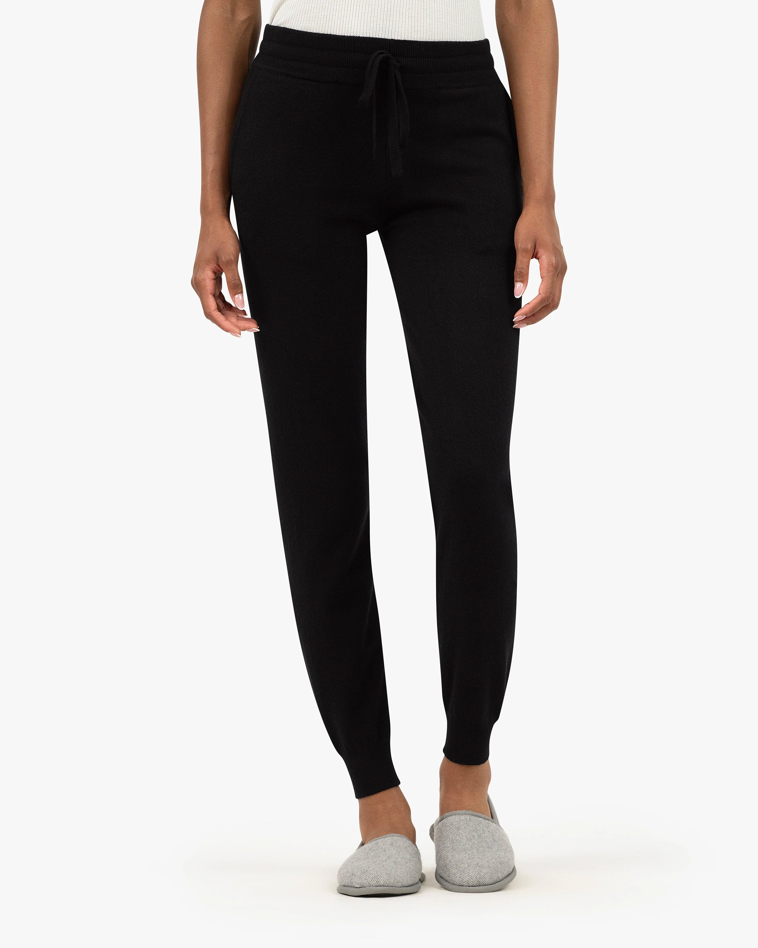 Women's Salò Joggers - Black Cashmere