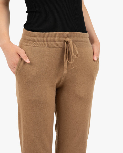 Women's Salò Joggers - Camel Cashmere