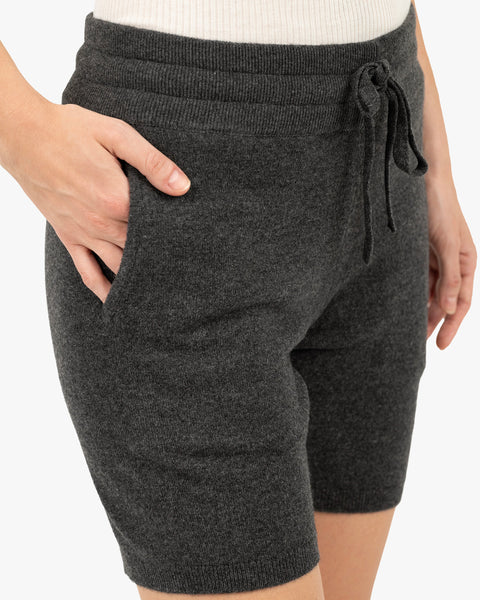 Salò Shorts - Charcoal Cashmere