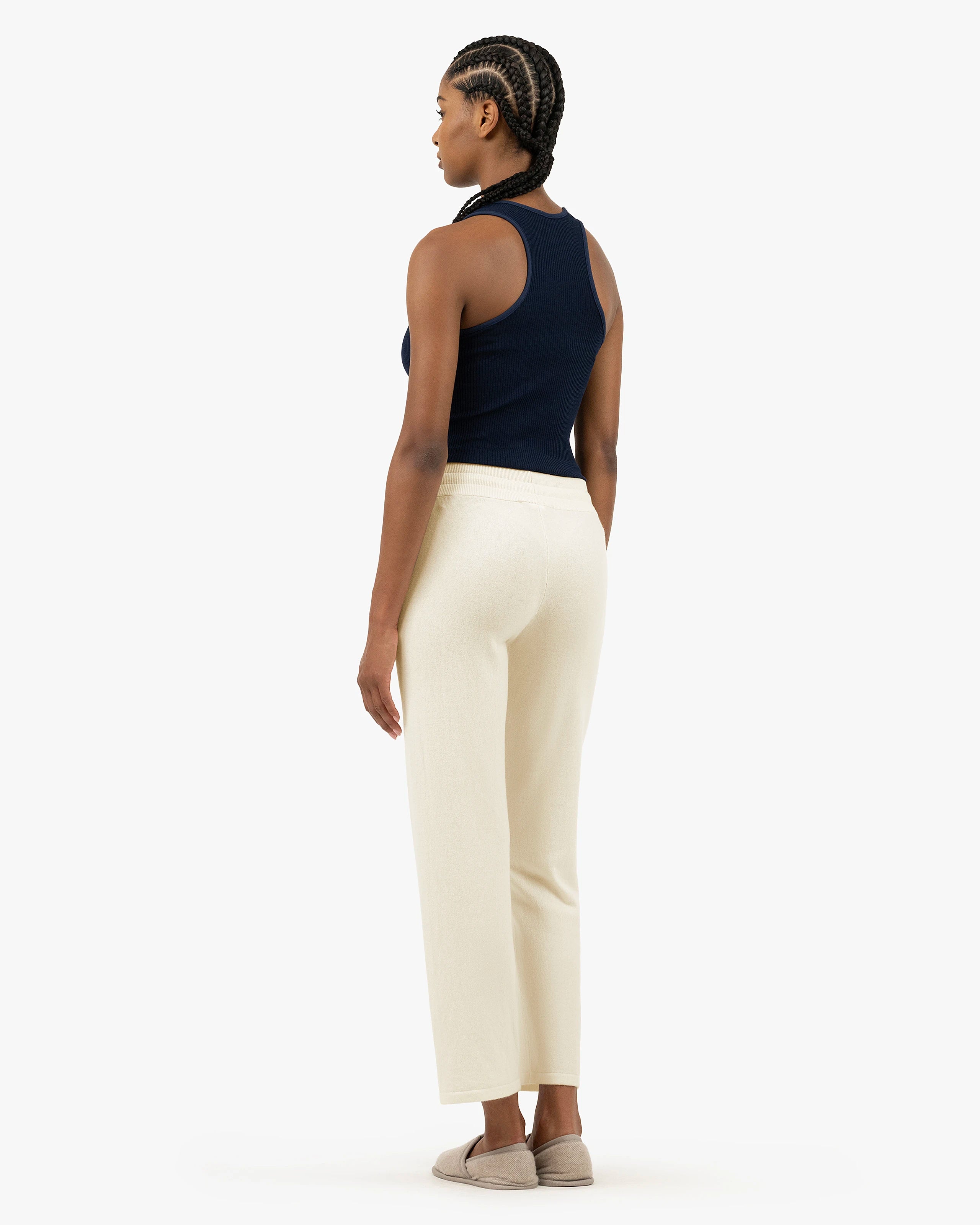 Women's Salò Sweatpants - White Cashmere