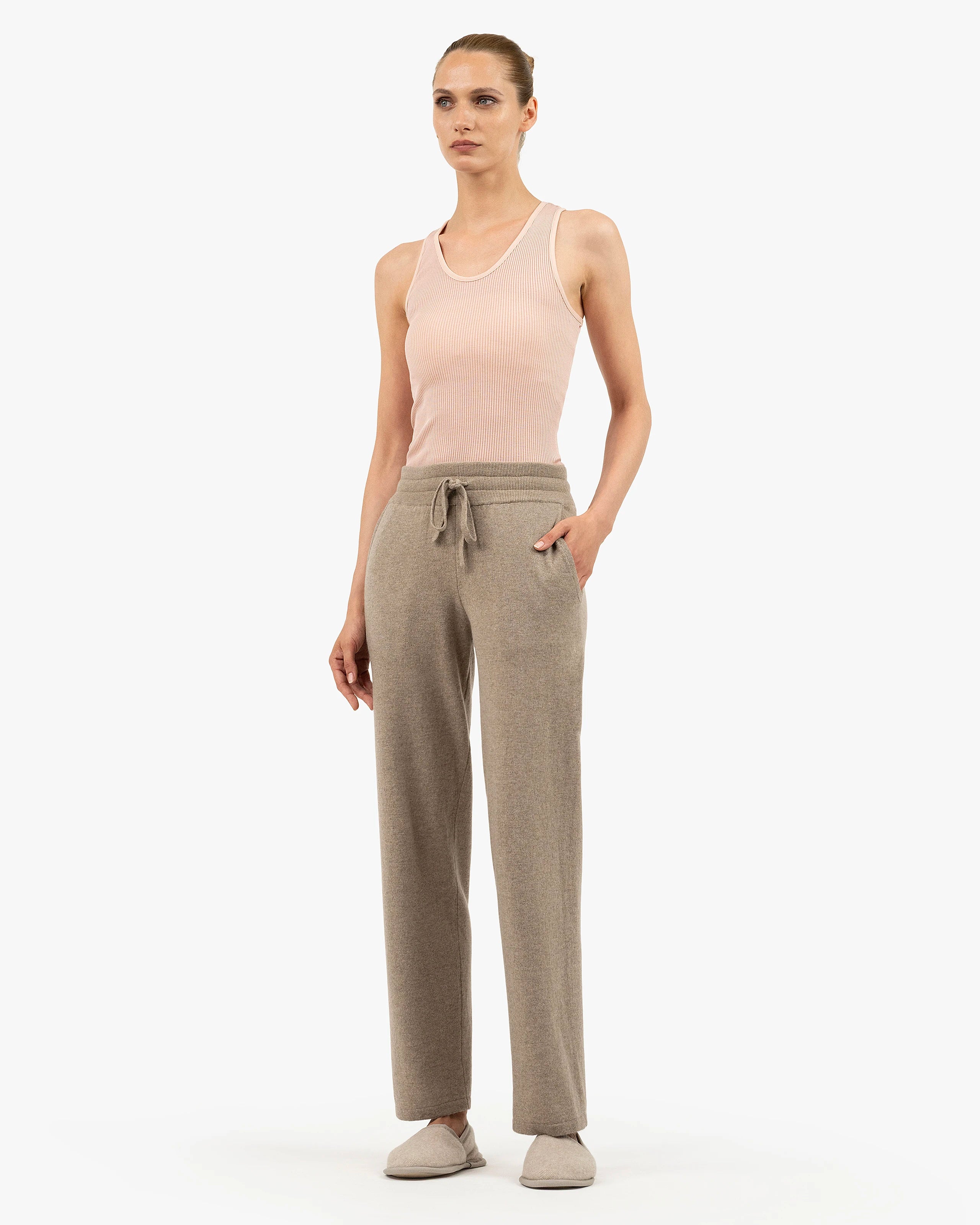 Women's Salò Sweatpants - Taupe Cashmere