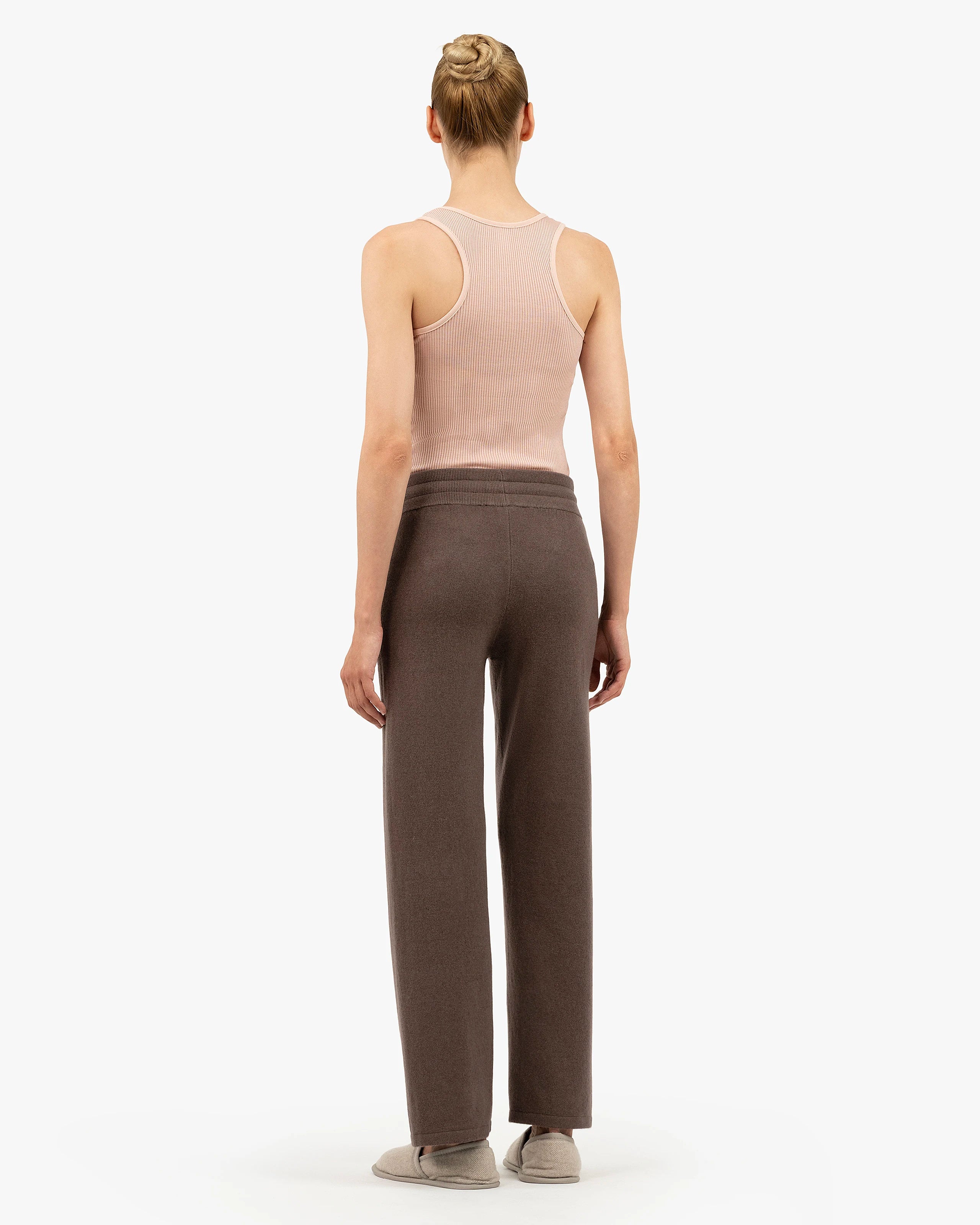 Women's Salò Sweatpants - Brown Cashmere