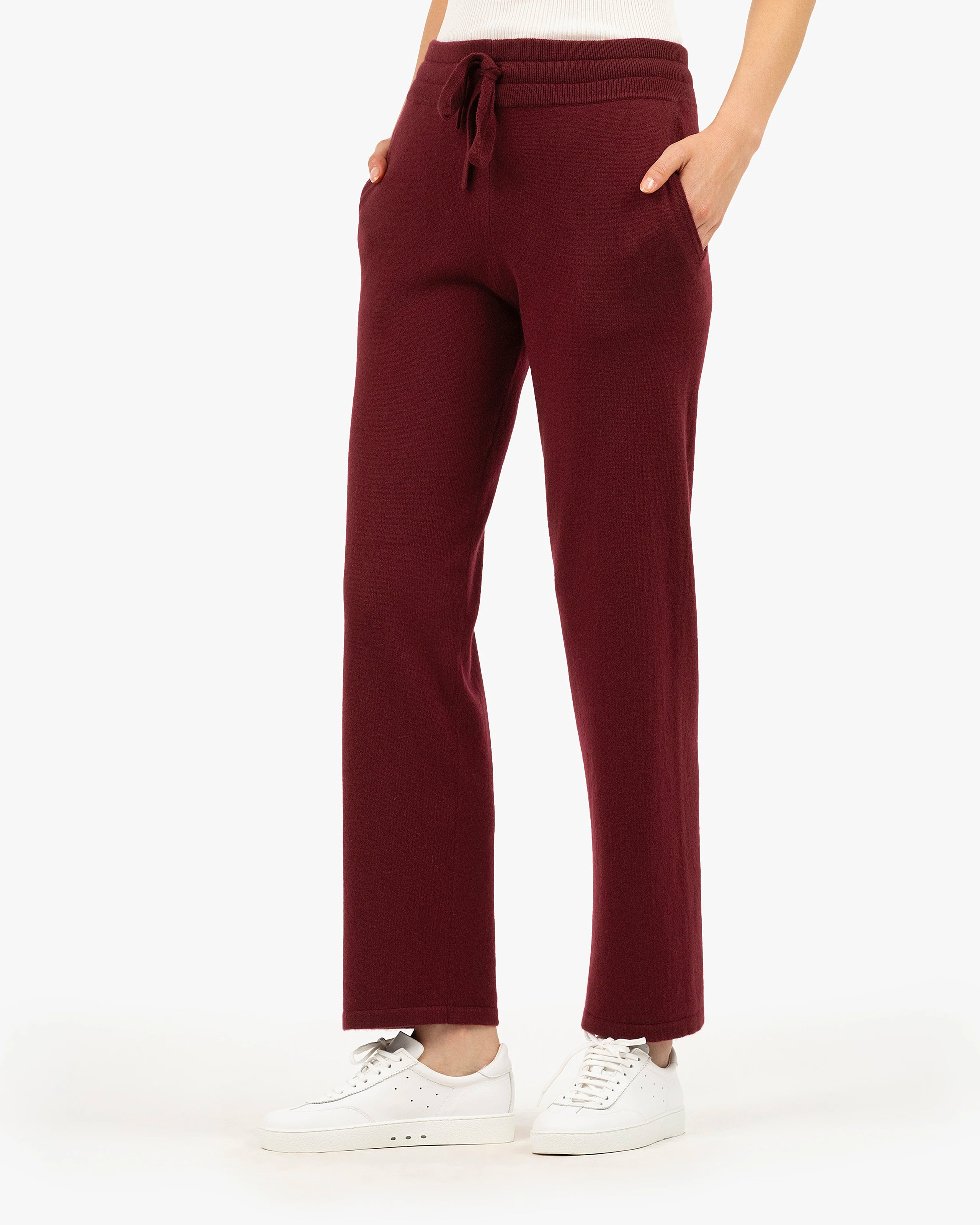 Women's Salò Sweatpants - Bordeaux Cashmere