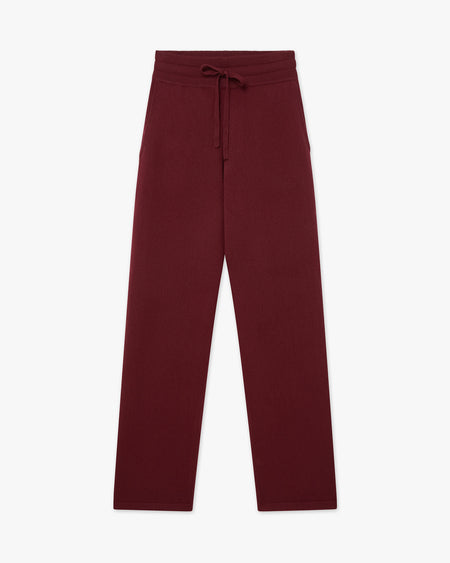 Women's Salò Sweatpants - Bordeaux Cashmere