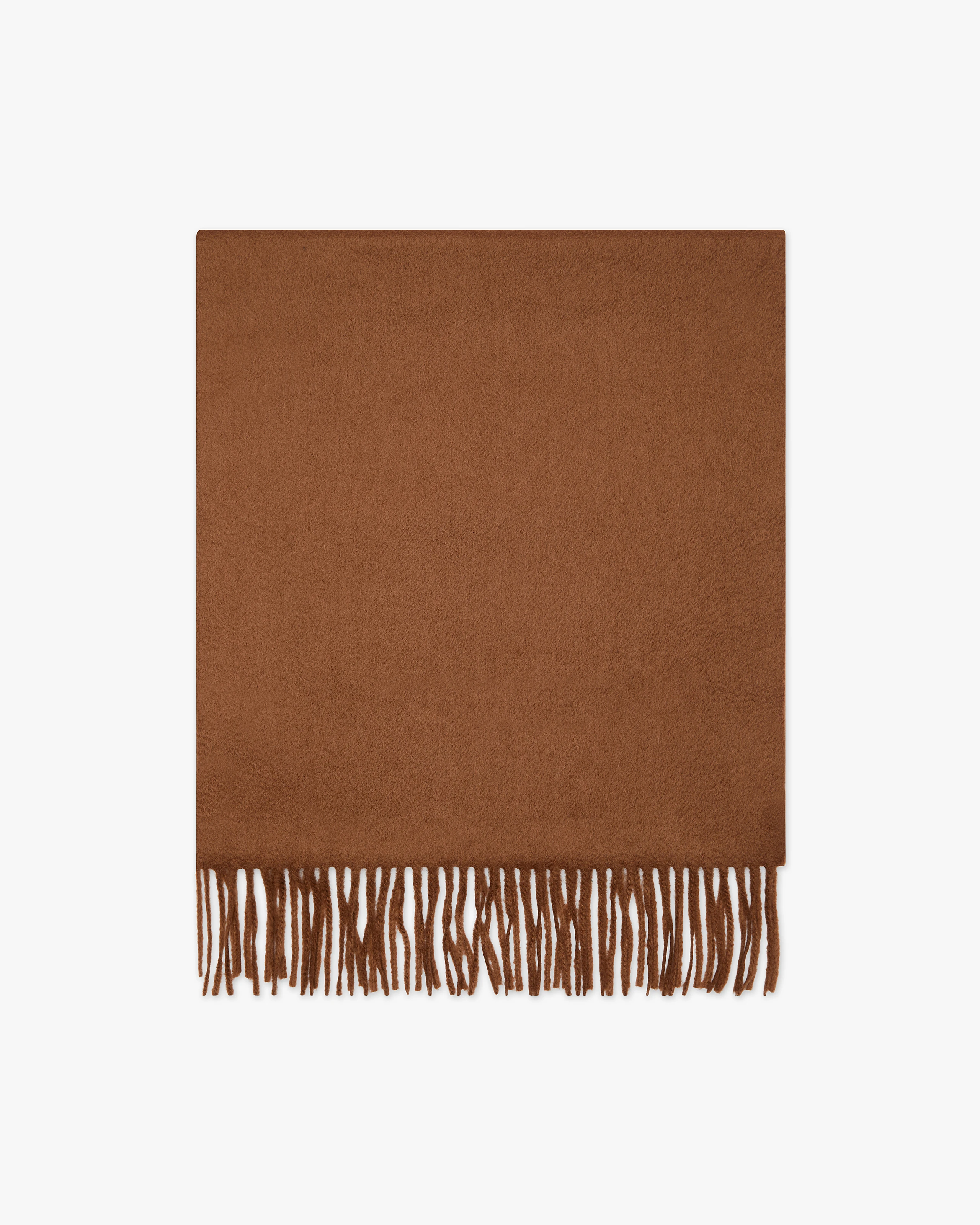 Women's Courmayeur Scarf - Brown Cashmere