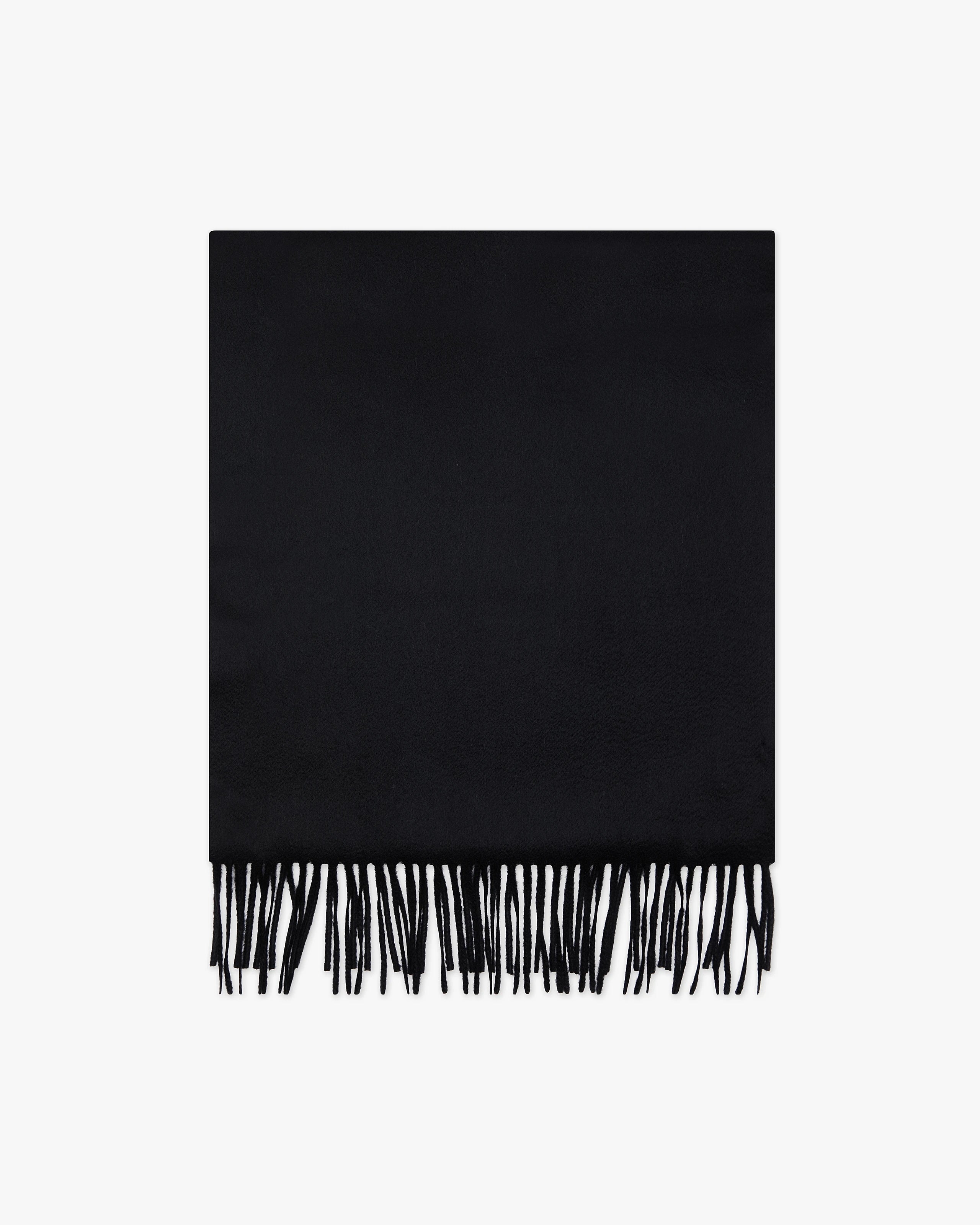 Women's Courmayeur Scarf - Black Cashmere