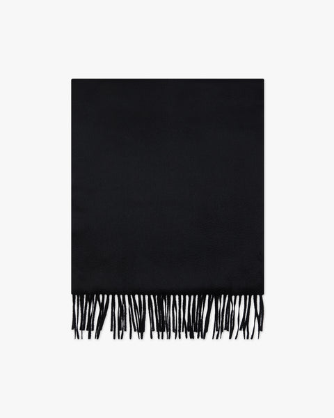 Women's Courmayeur Scarf - Black Cashmere