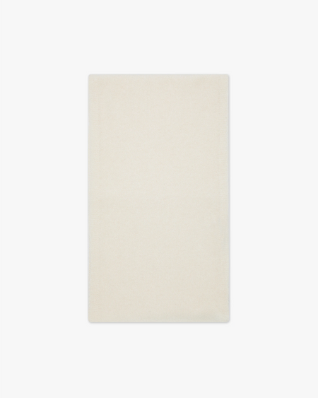 Women's Essential Scarf - White Cashmere