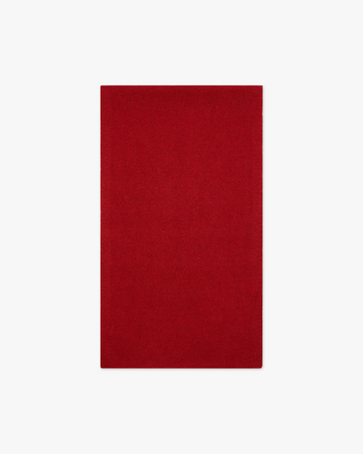 Women's Essential Scarf - Red Cashmere