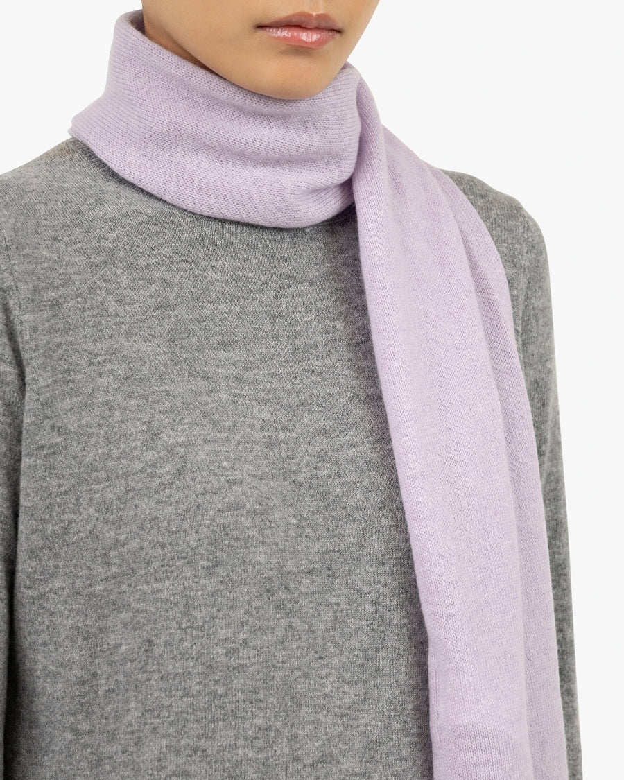 Women's Essential Scarf - Lilac Cashmere
