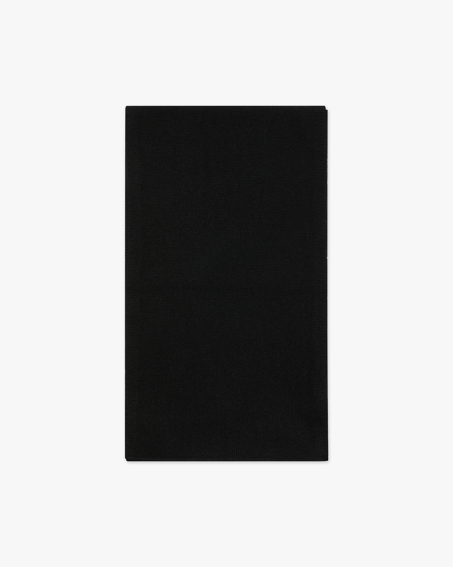 Women's Essential Scarf - Black Cashmere
