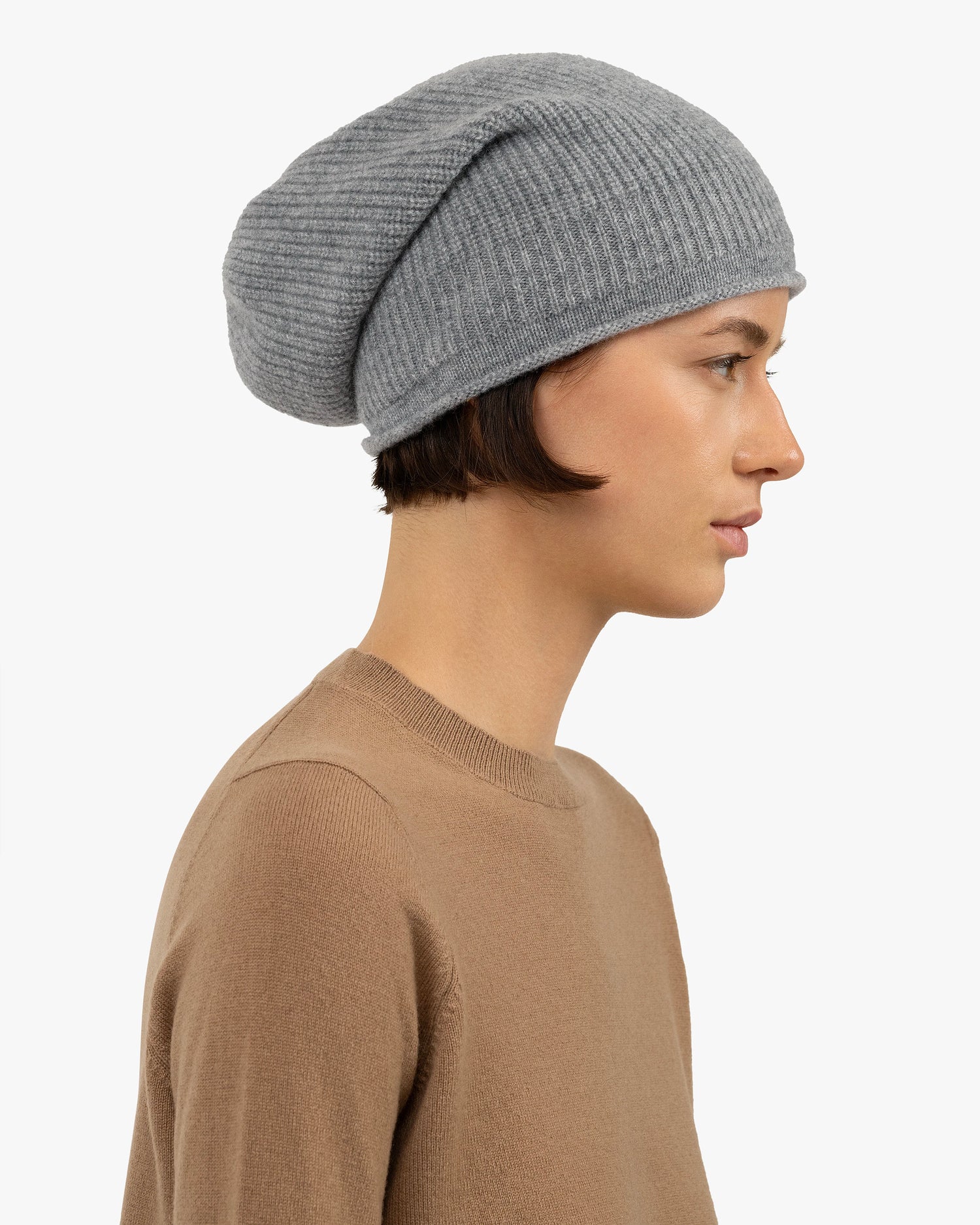 Women's Sebastian Hat - Medium Grey Cashmere