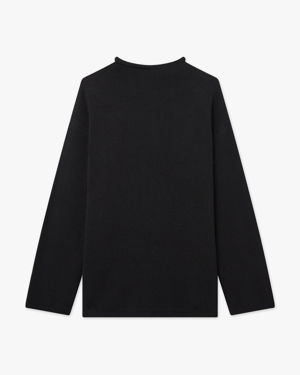 Women's Siena Sweater - Black Merino / Cashmere