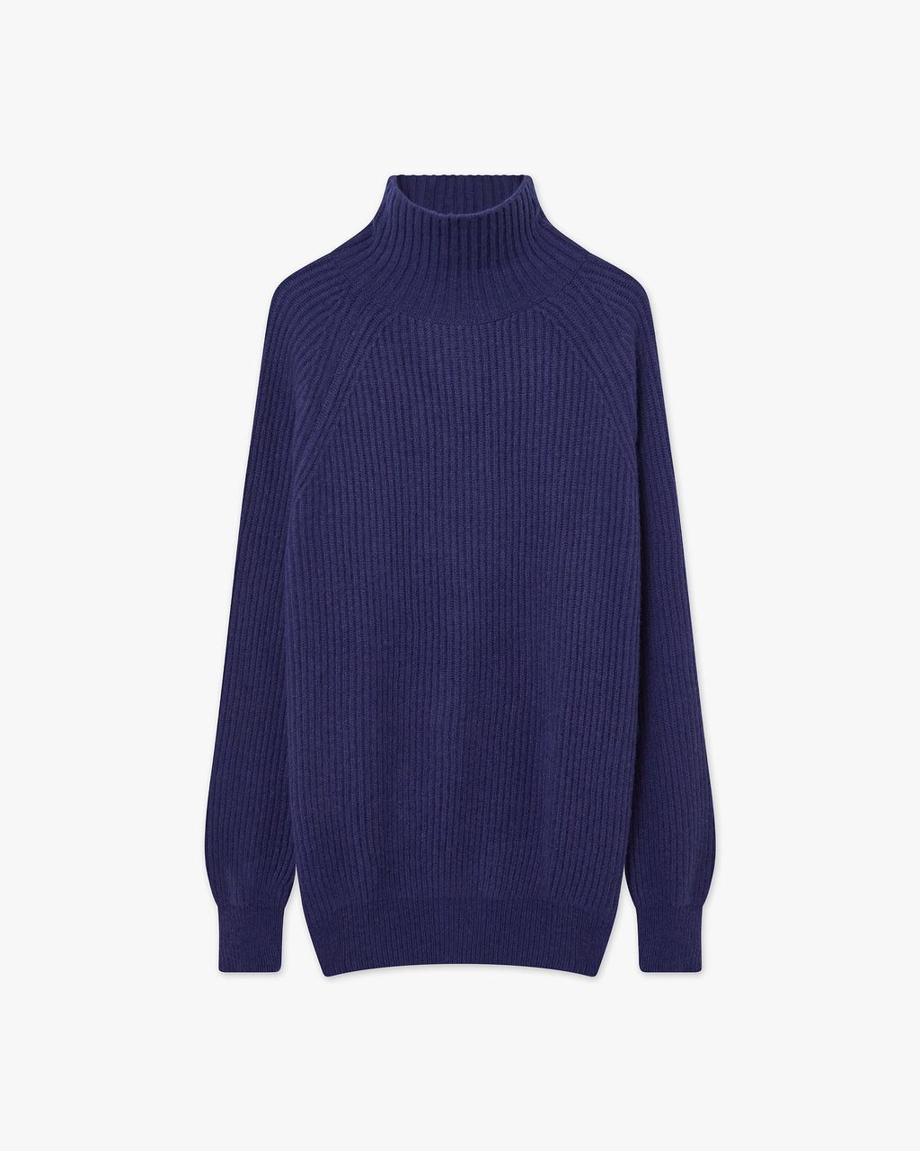 Sorapis Mock Neck Sweater - Blue Cashmere